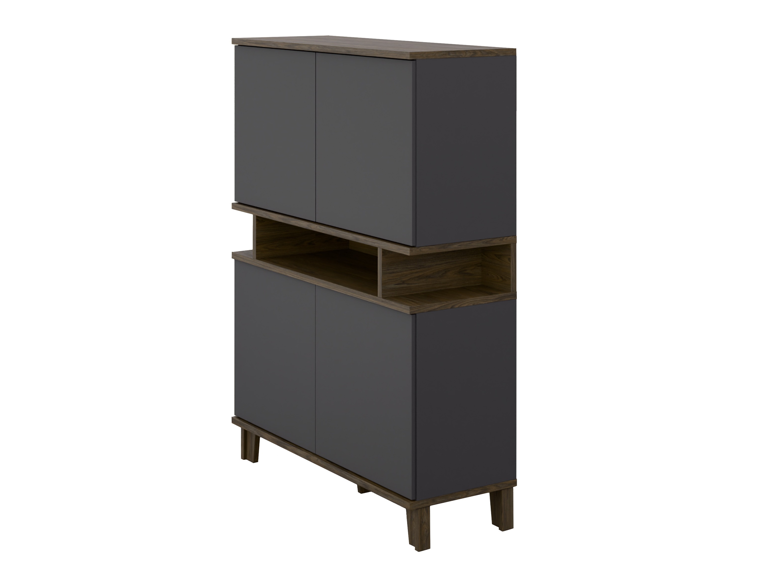 Bookcase Evarveru 106 (Anthracite)