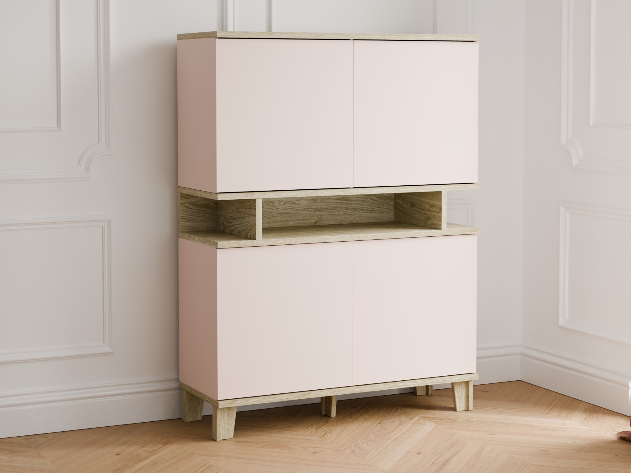 Bookcase Evarveru 106 (Cashmere)