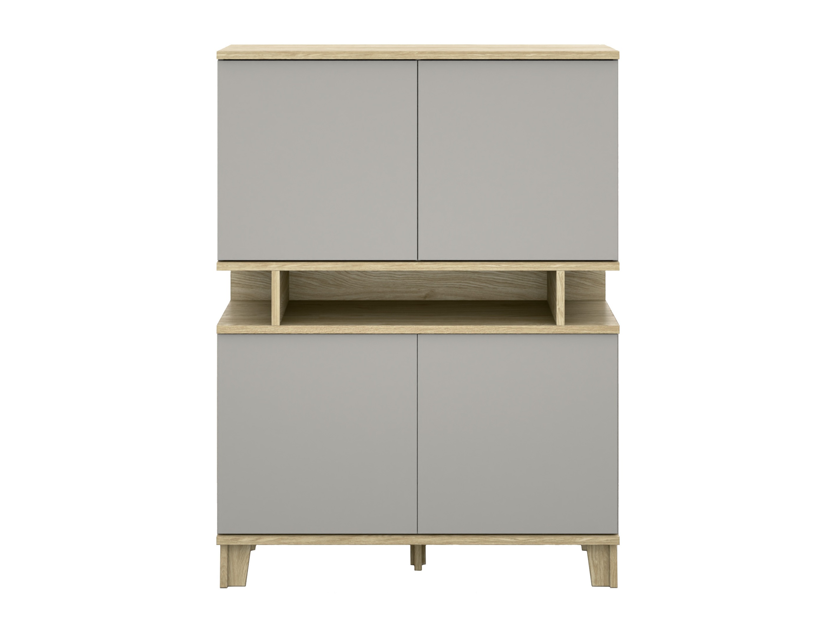 Bookcase Evarveru 106 (Grey)