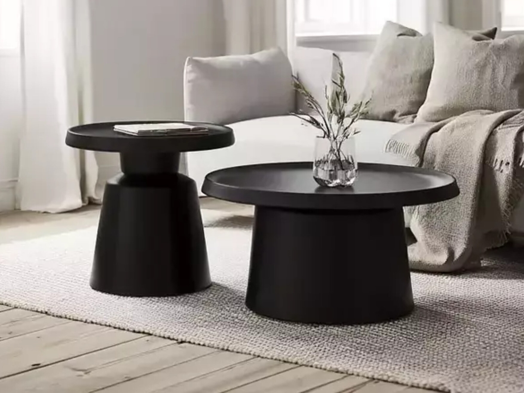 Coffee table set Detroit 721 (Black)
