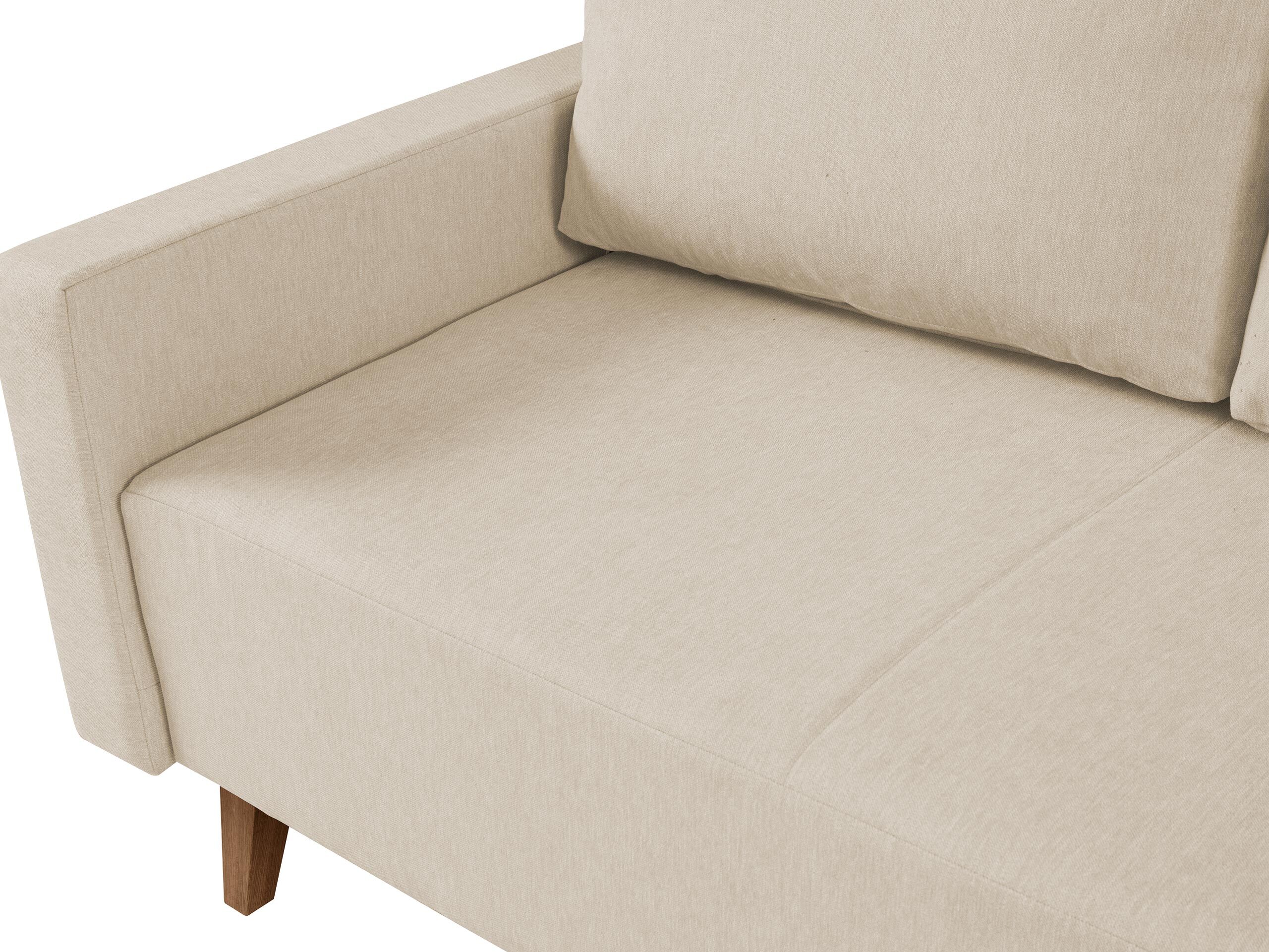 Sofa bed Delbene 129 (Verita 03 + Dark San Remo oak)