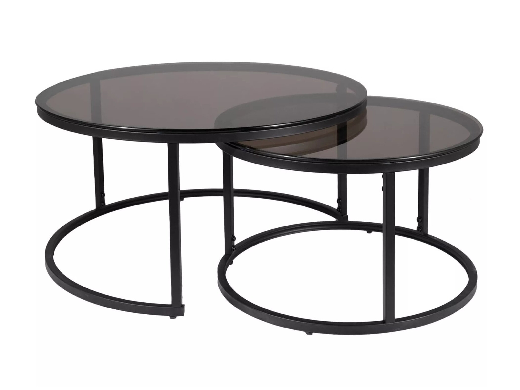 Nest of coffee tables Detroit 607 (Black)