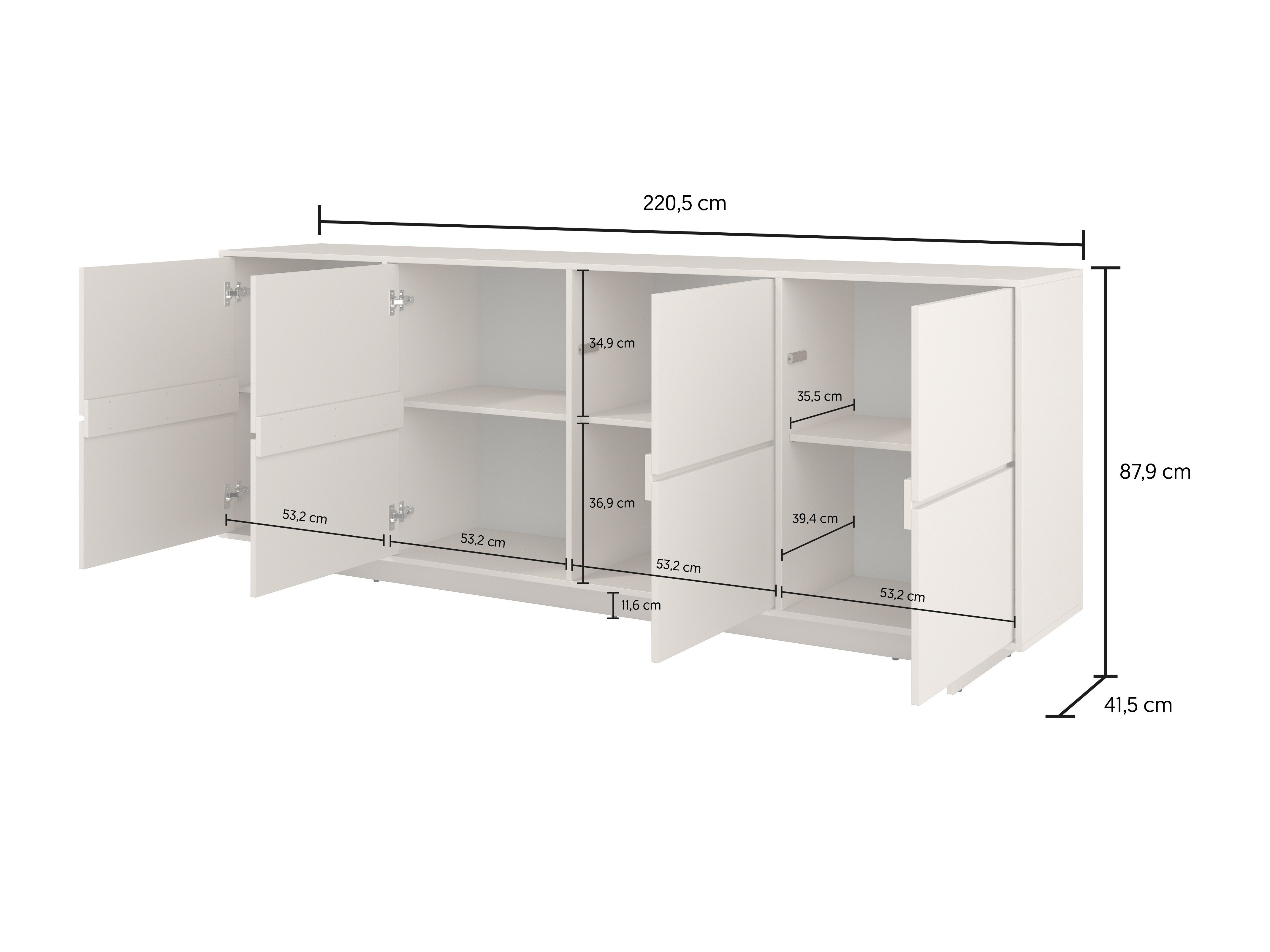 Sideboard Cavbali 102 (Cashmere)