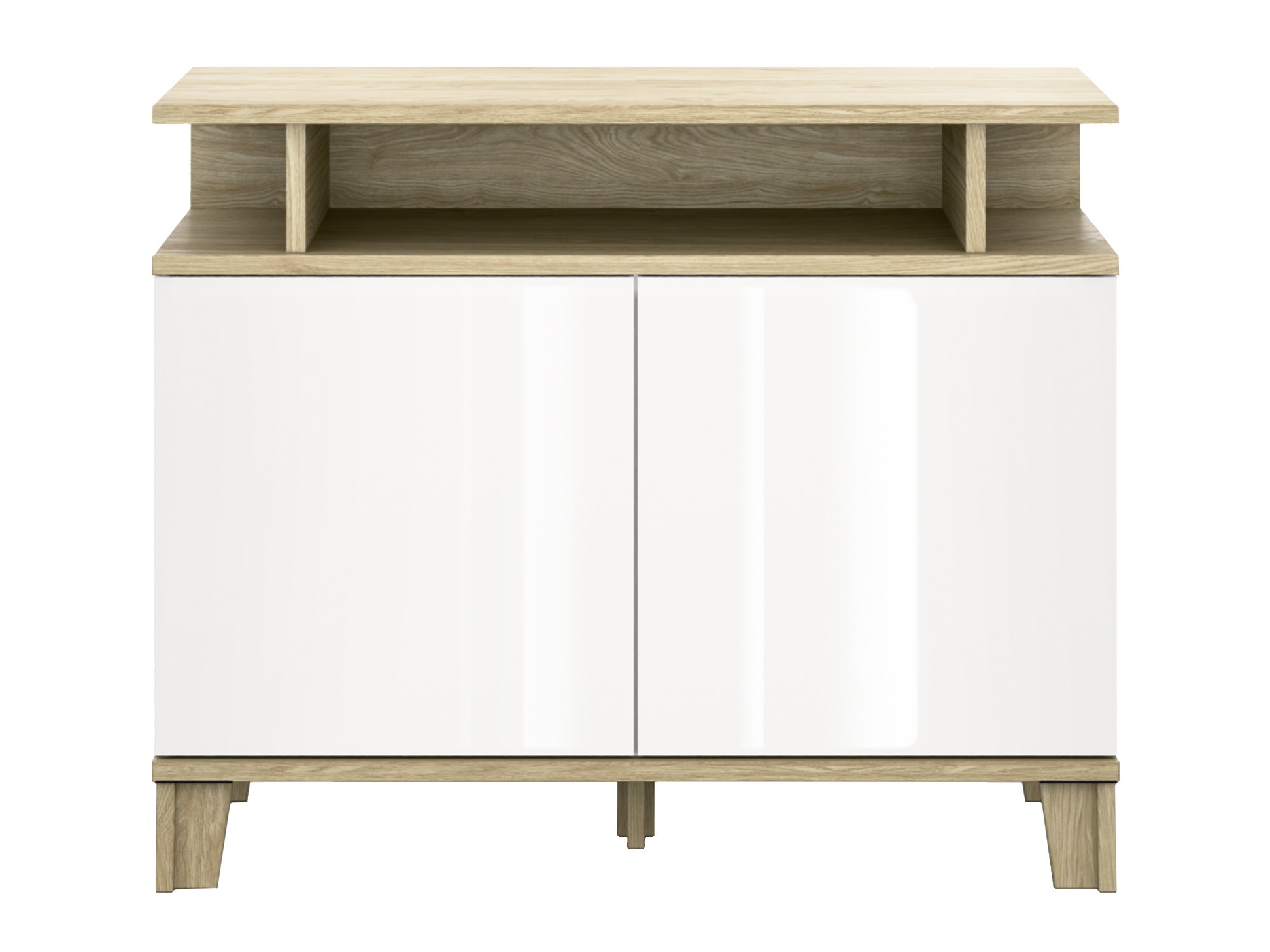 Sideboard Evarveru 107 (Glossy white)
