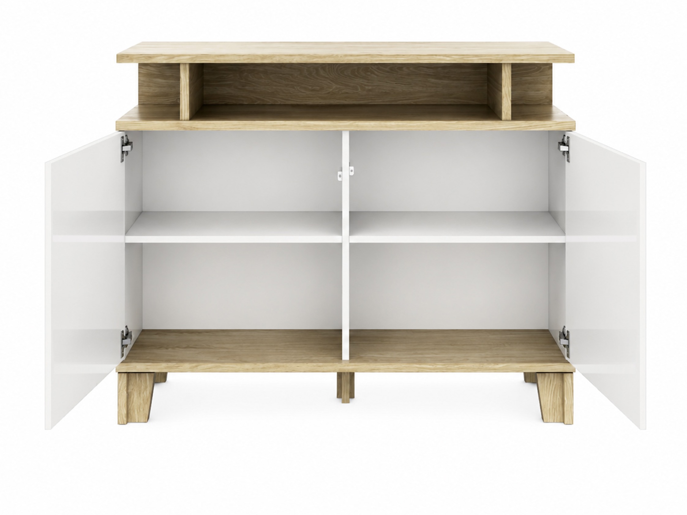 Sideboard Evarveru 107 (Glossy white)