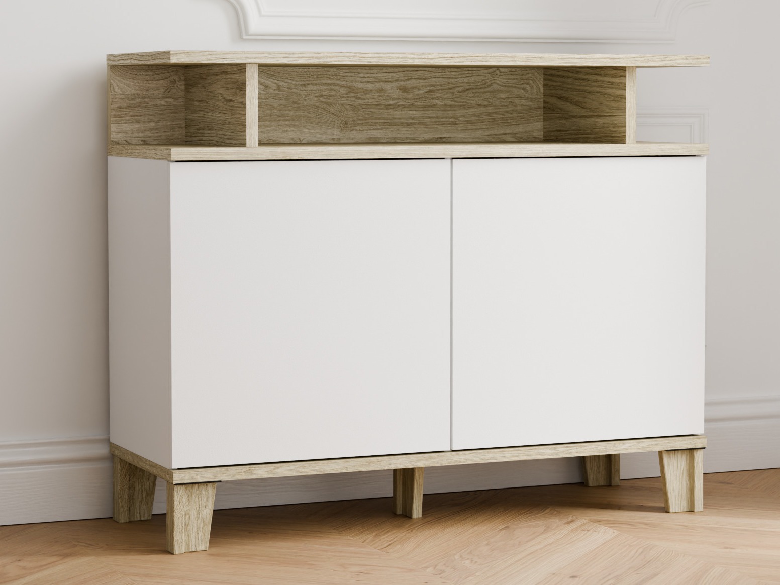 Sideboard Evarveru 107 (Matte white)