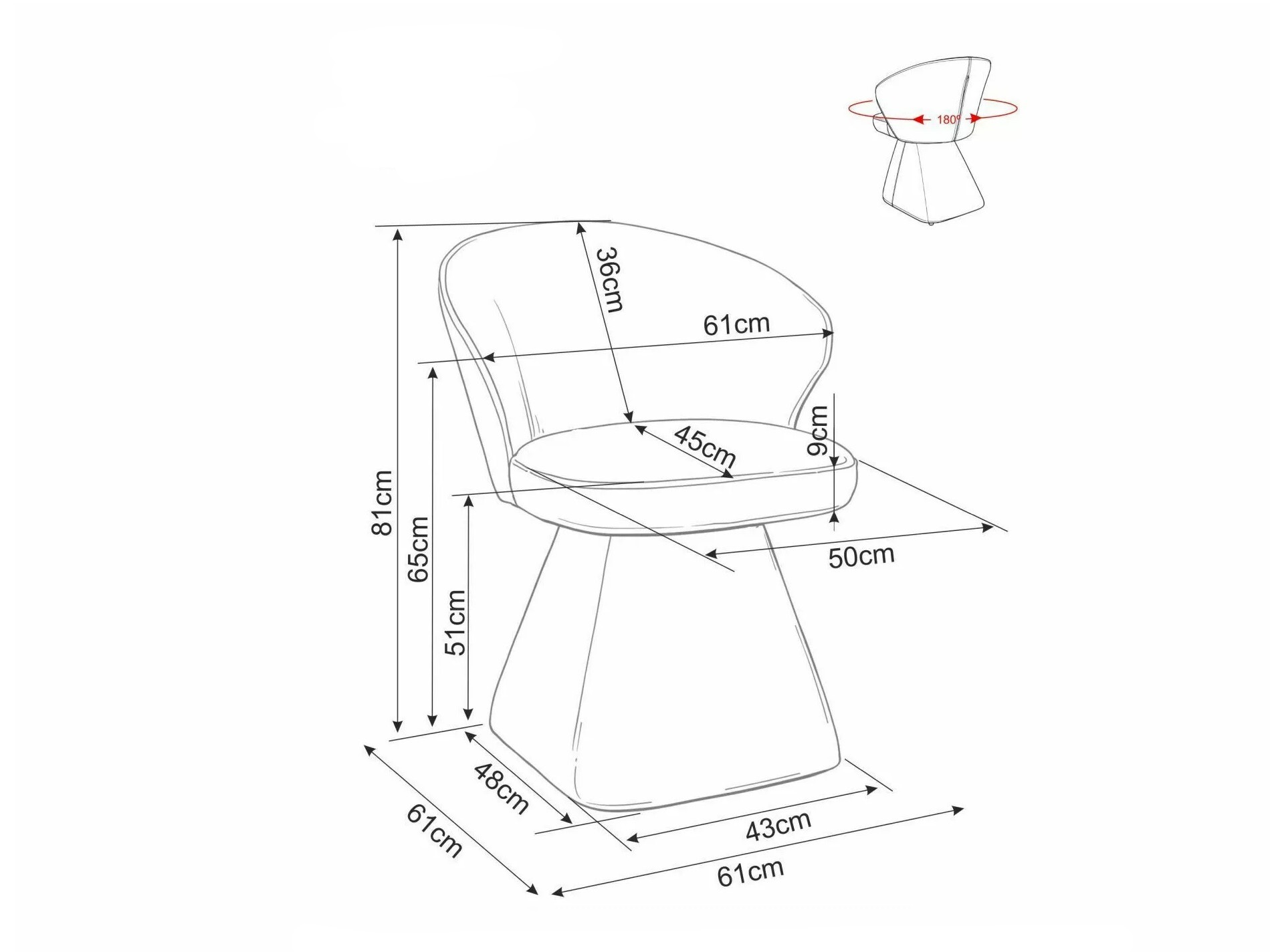 Chair Detroit 1026 (Noelle 09)