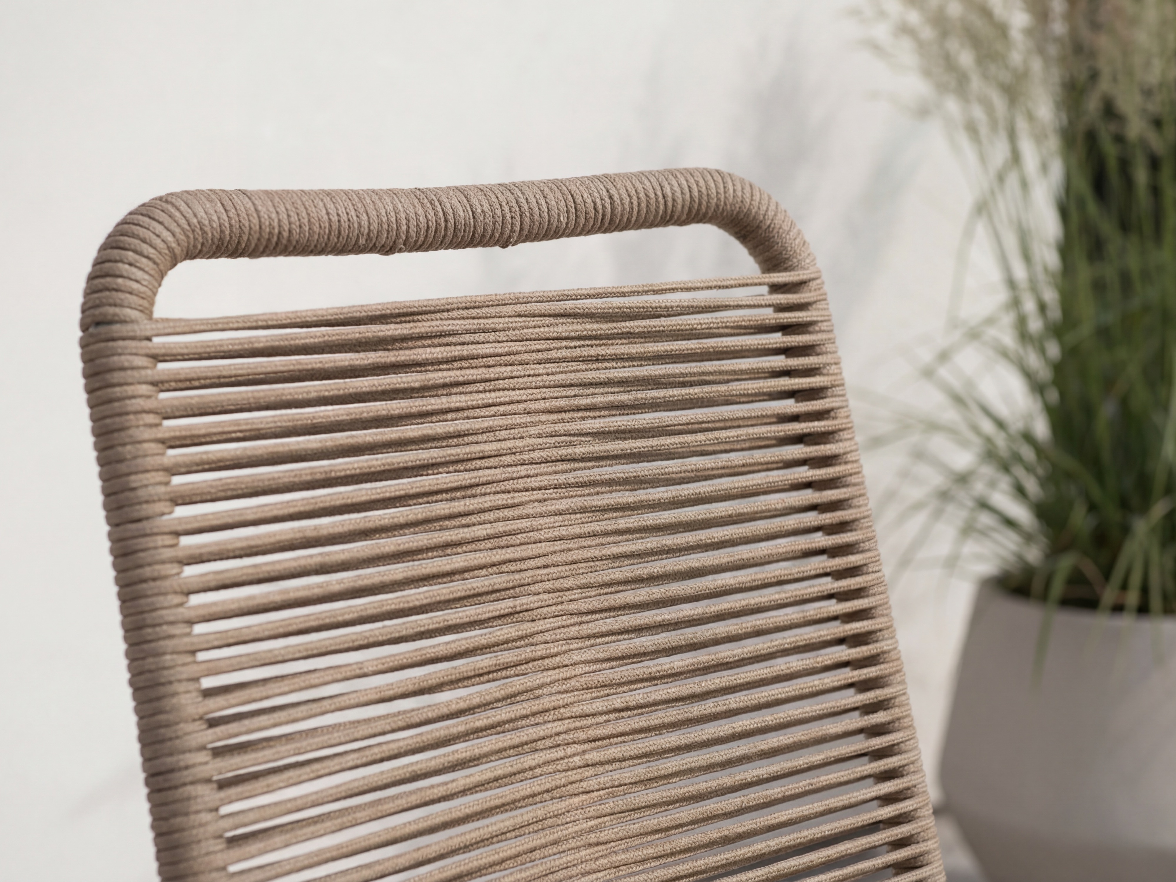 Outdoor chair Dallas 2820 (Light brown + Black)