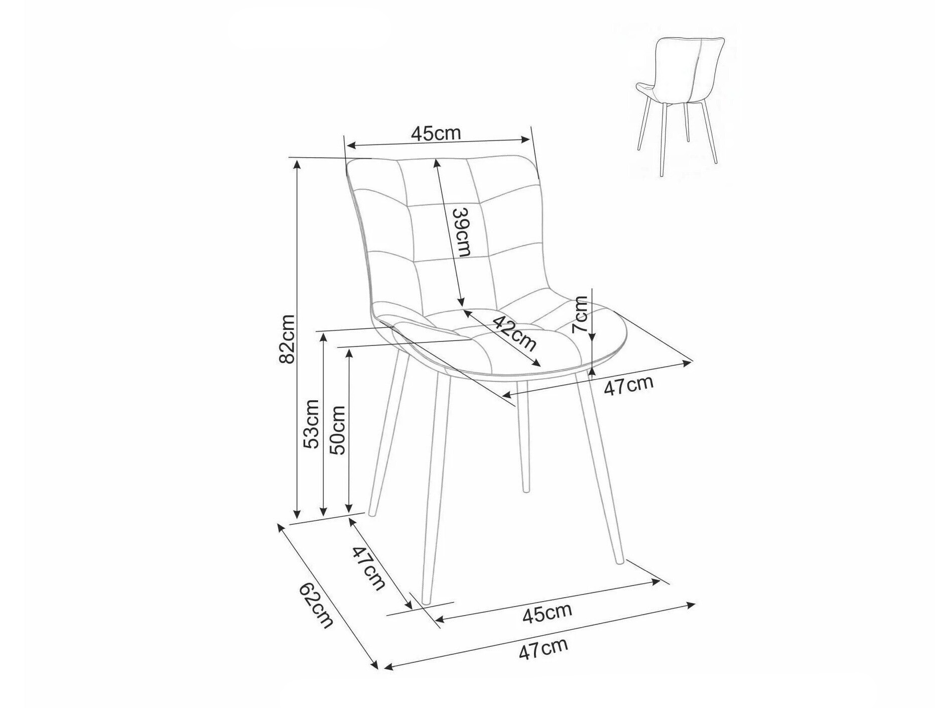 Chair Detroit 1027 (Brego 07)