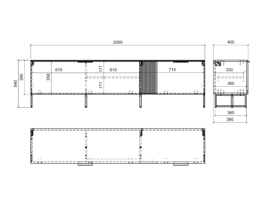TV stand Morevae 101