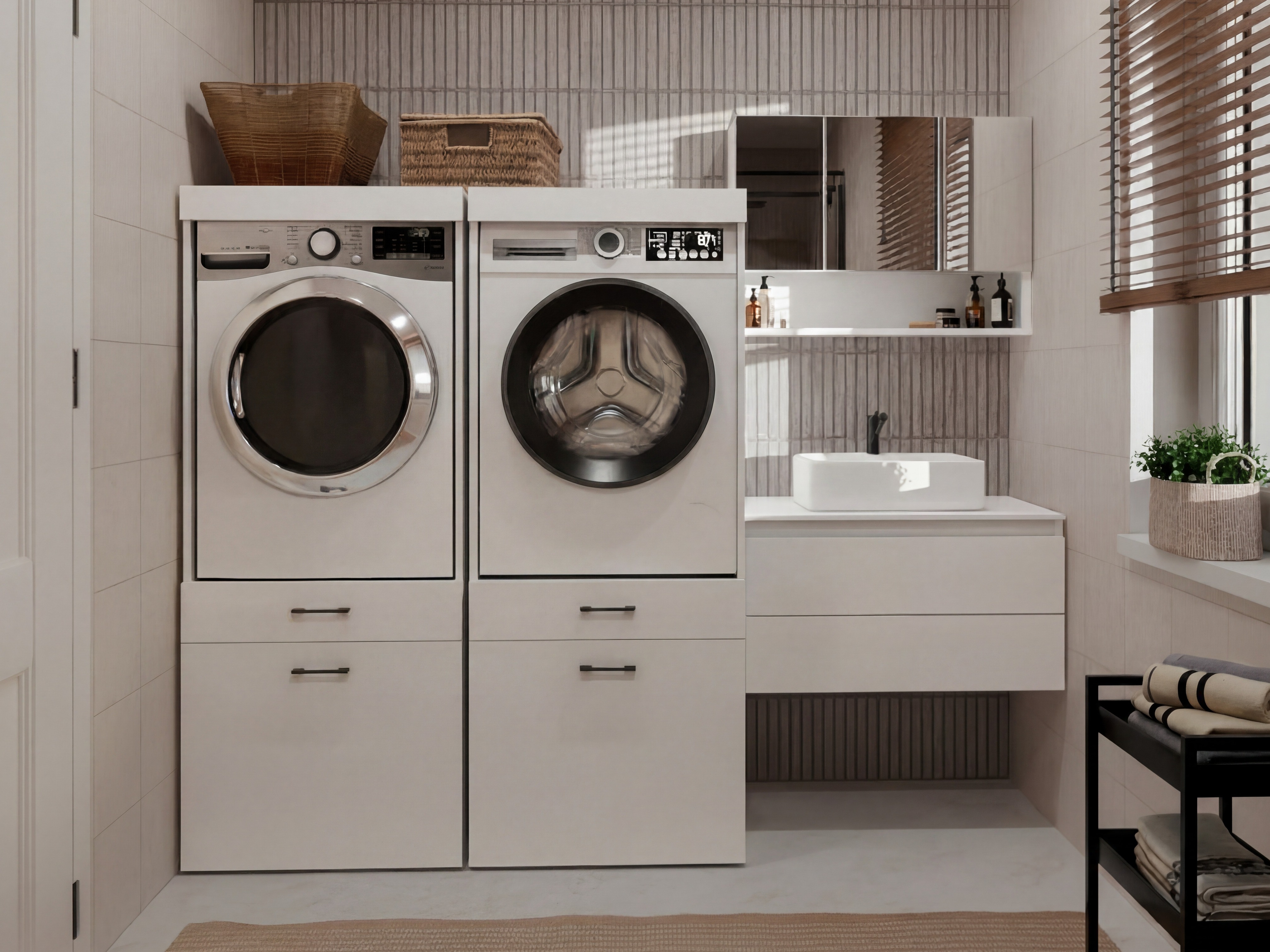 Bathroom shelf Balelbo 110 (White)