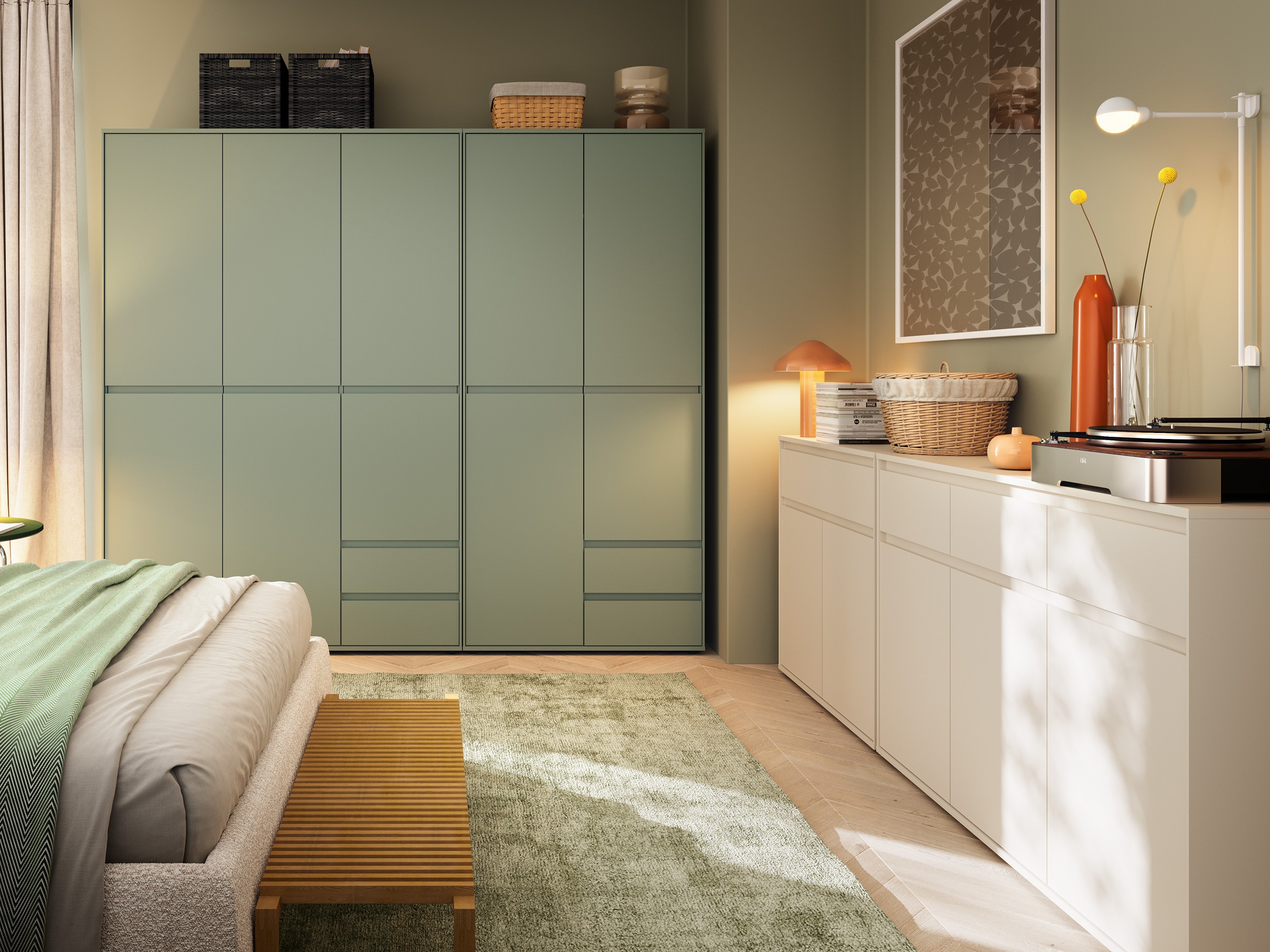 Chest of drawers Torfiou 107 (Cashmere)