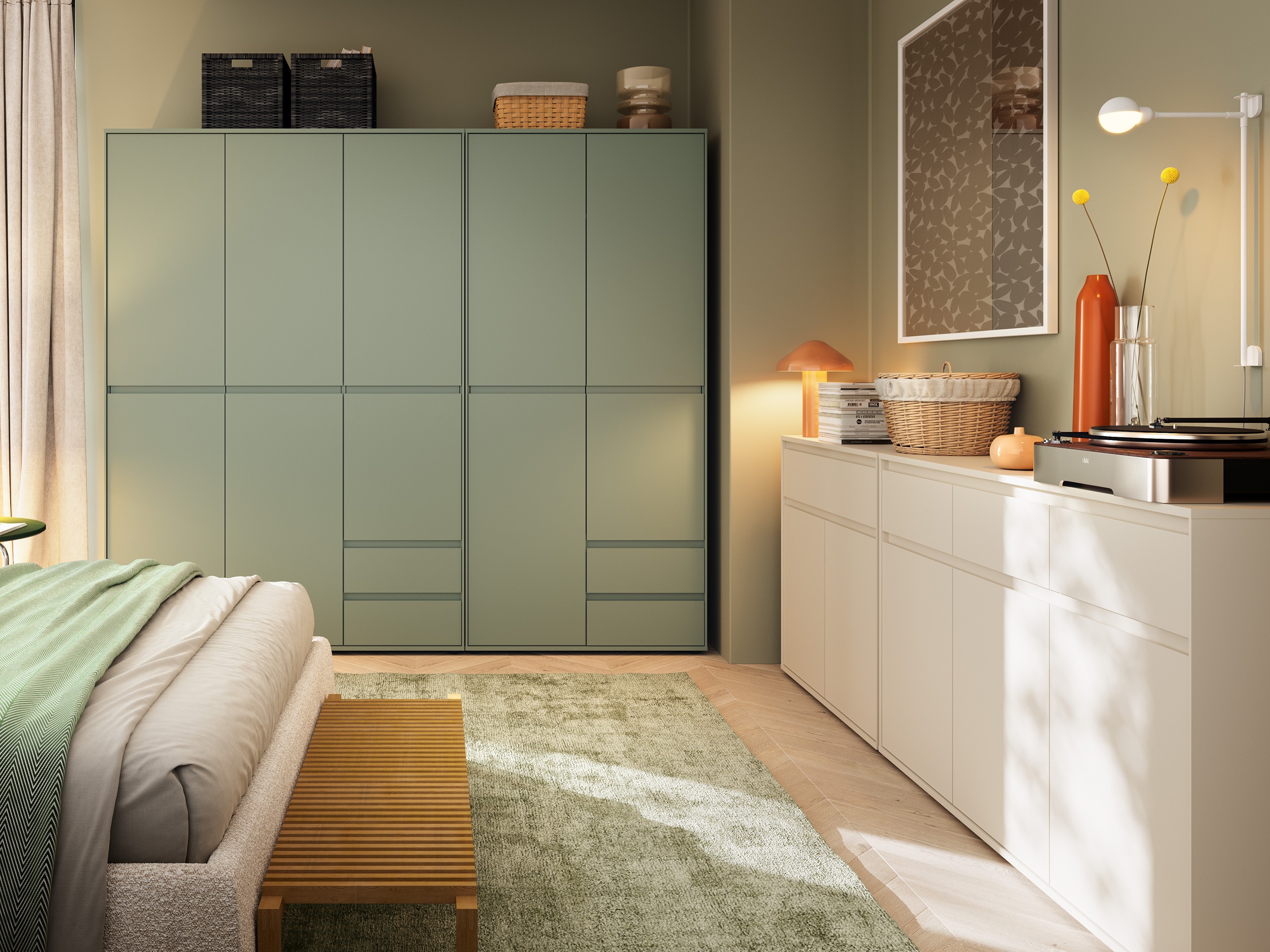 Chest of drawers Torfiou 108 (Cashmere)