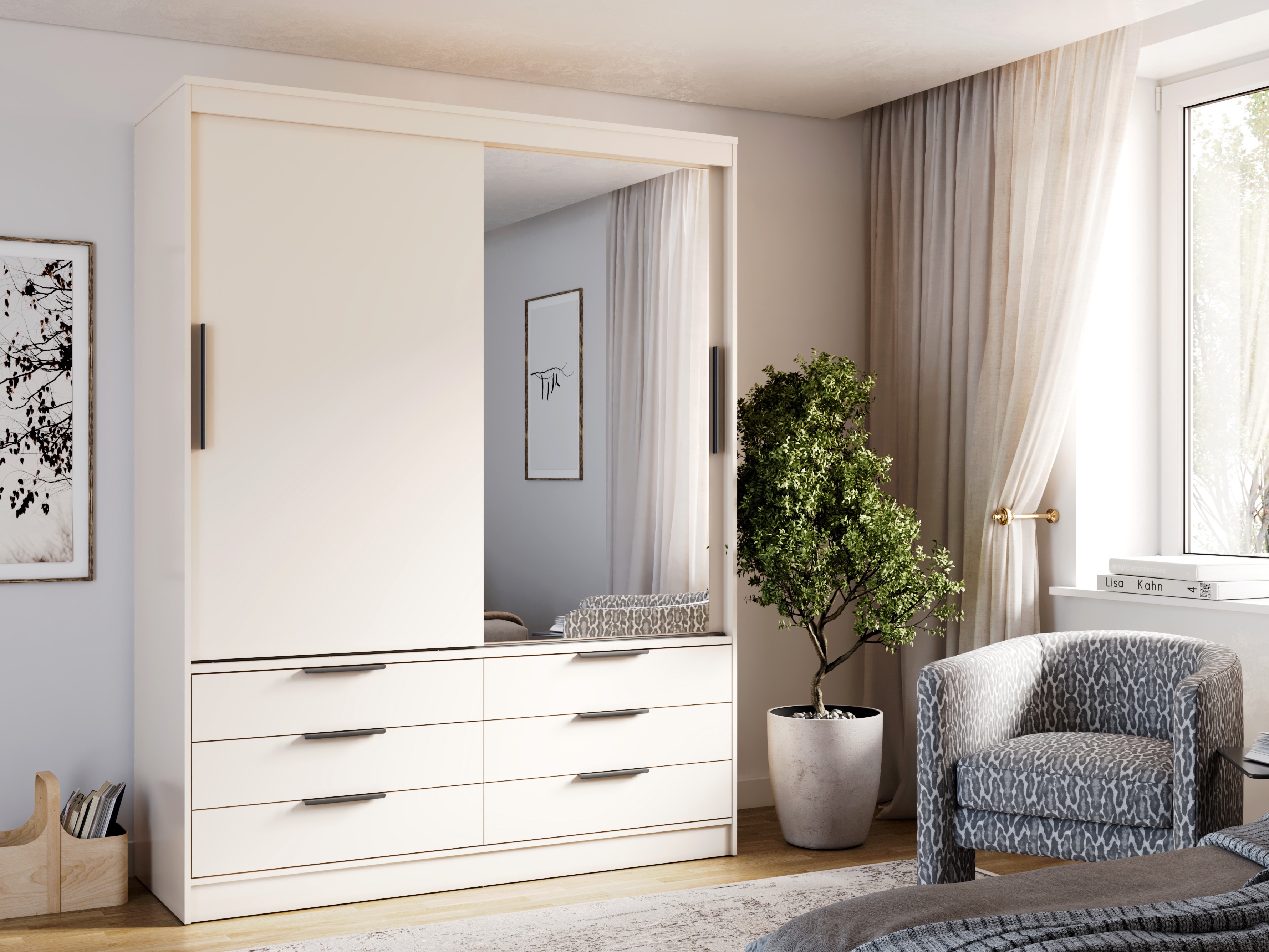 Wardrobe Fresno 183 (Beige)