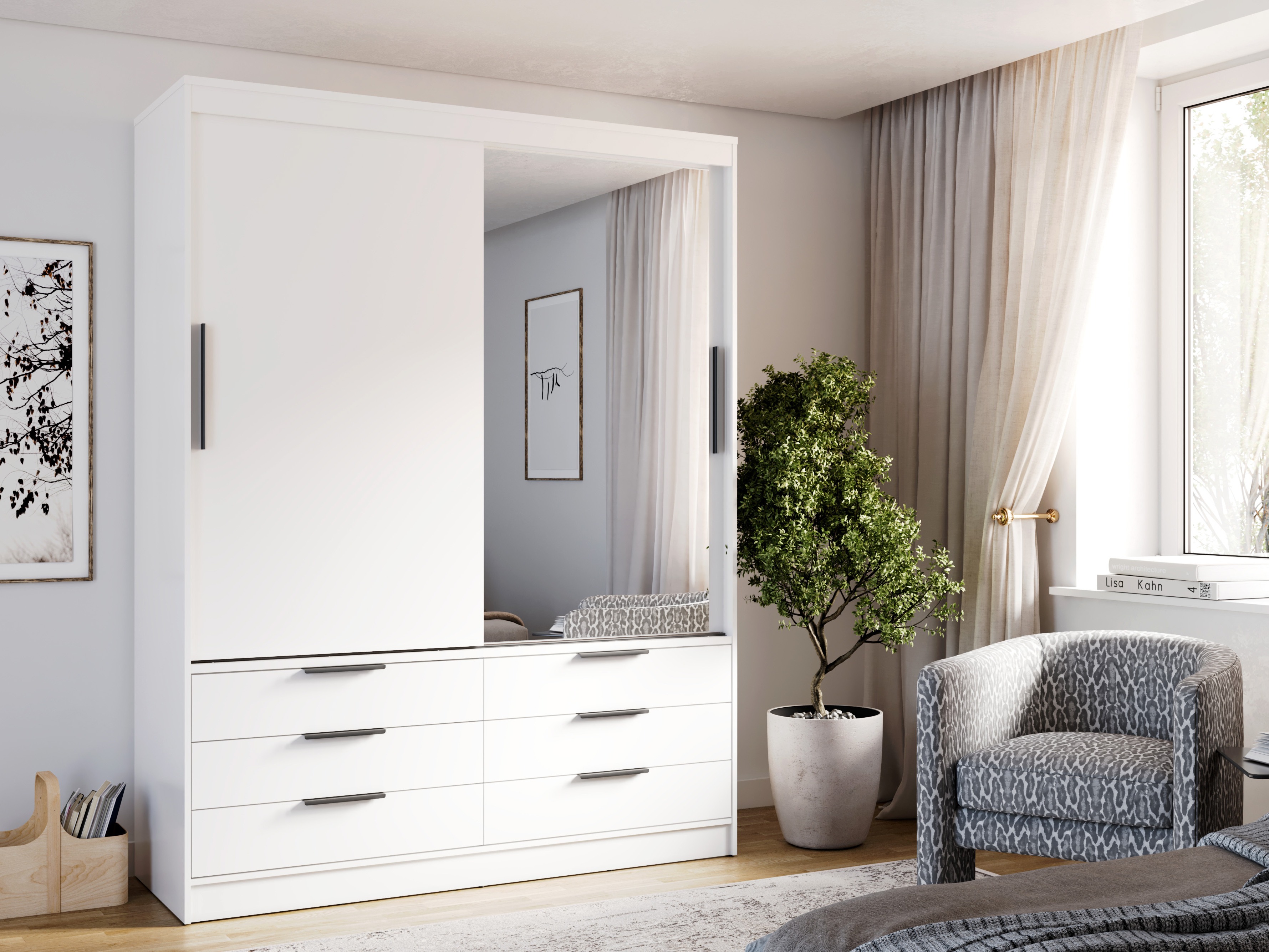 Wardrobe Fresno 183 (White)