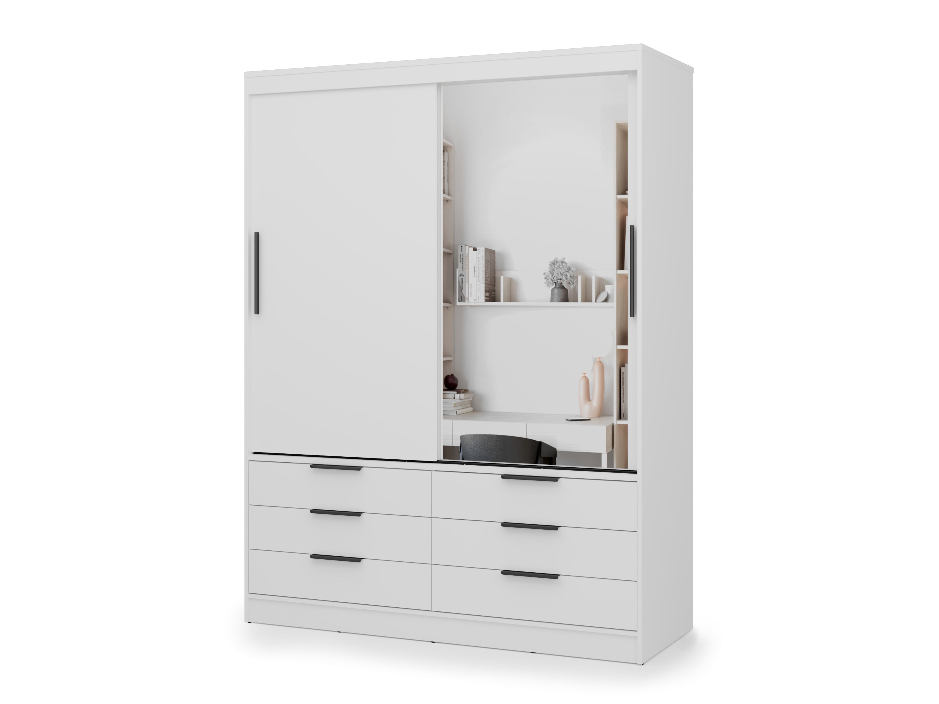 Wardrobe Fresno 183 (White)