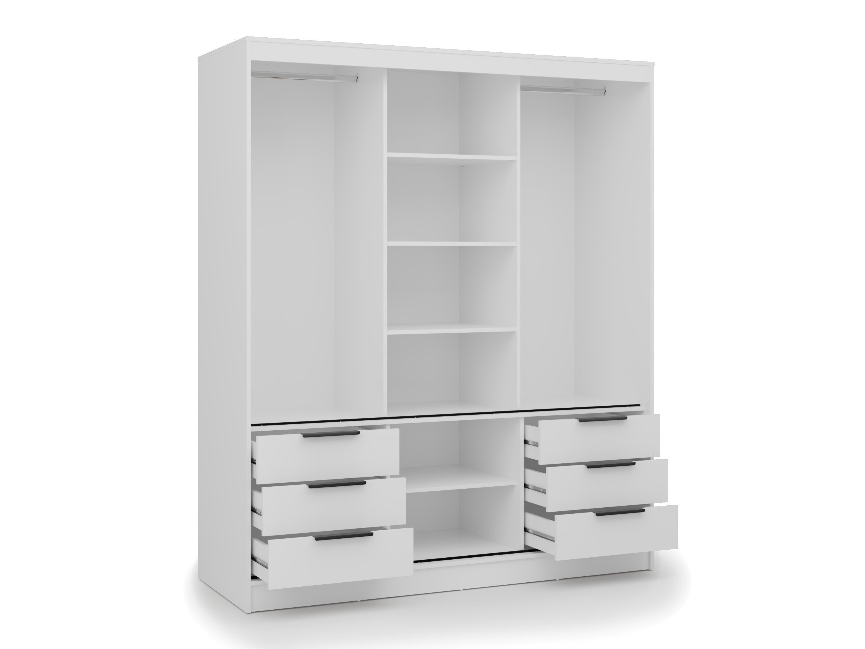 Wardrobe Fresno 184 (White)