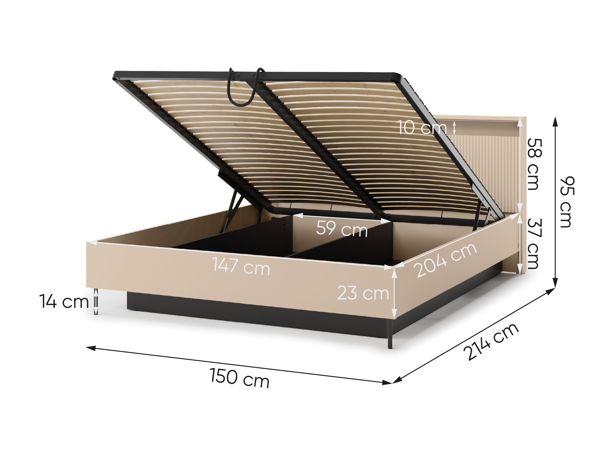 Bed Lorfera 107