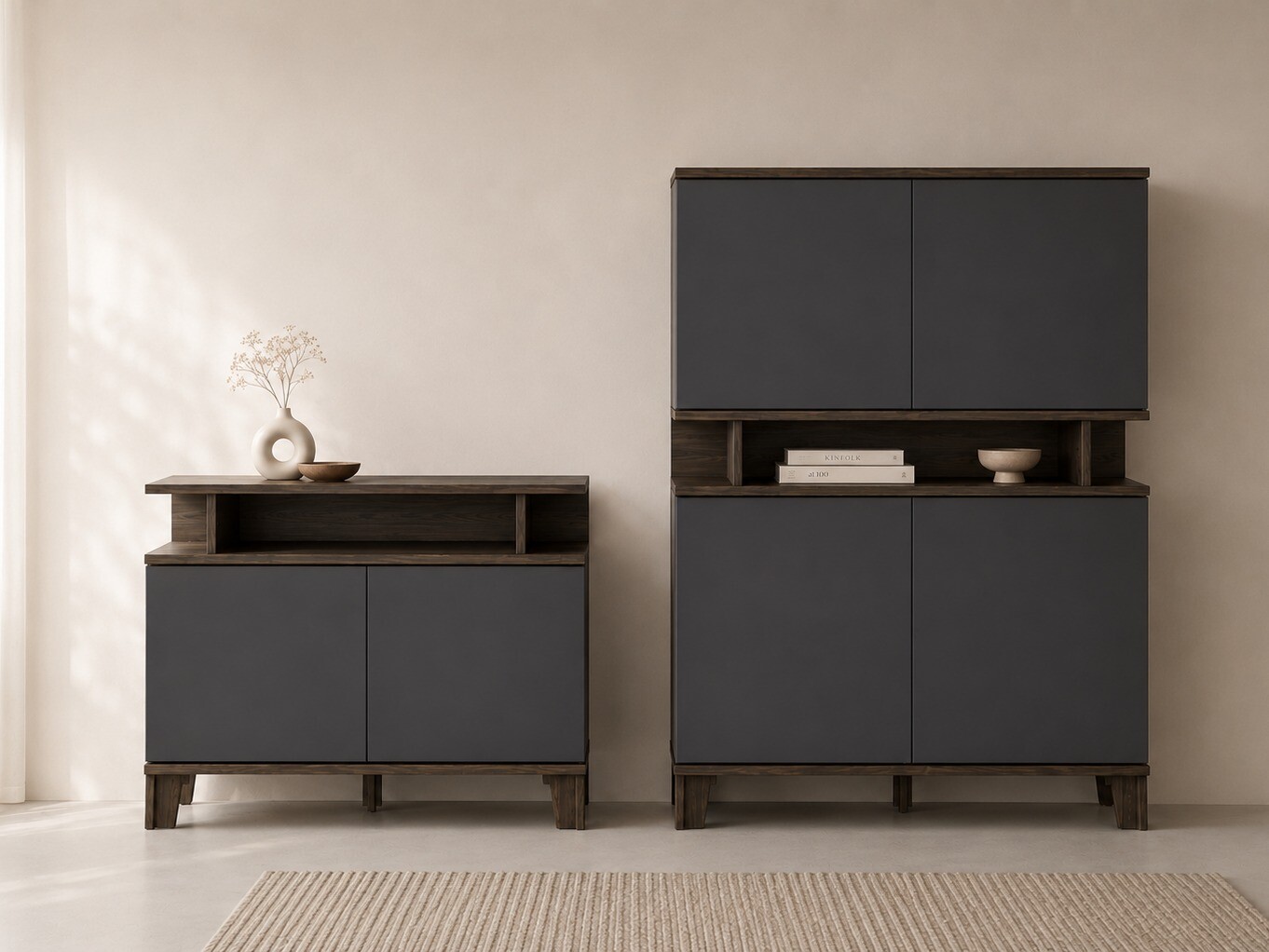 Sideboard Evarveru 107 (Anthracite)