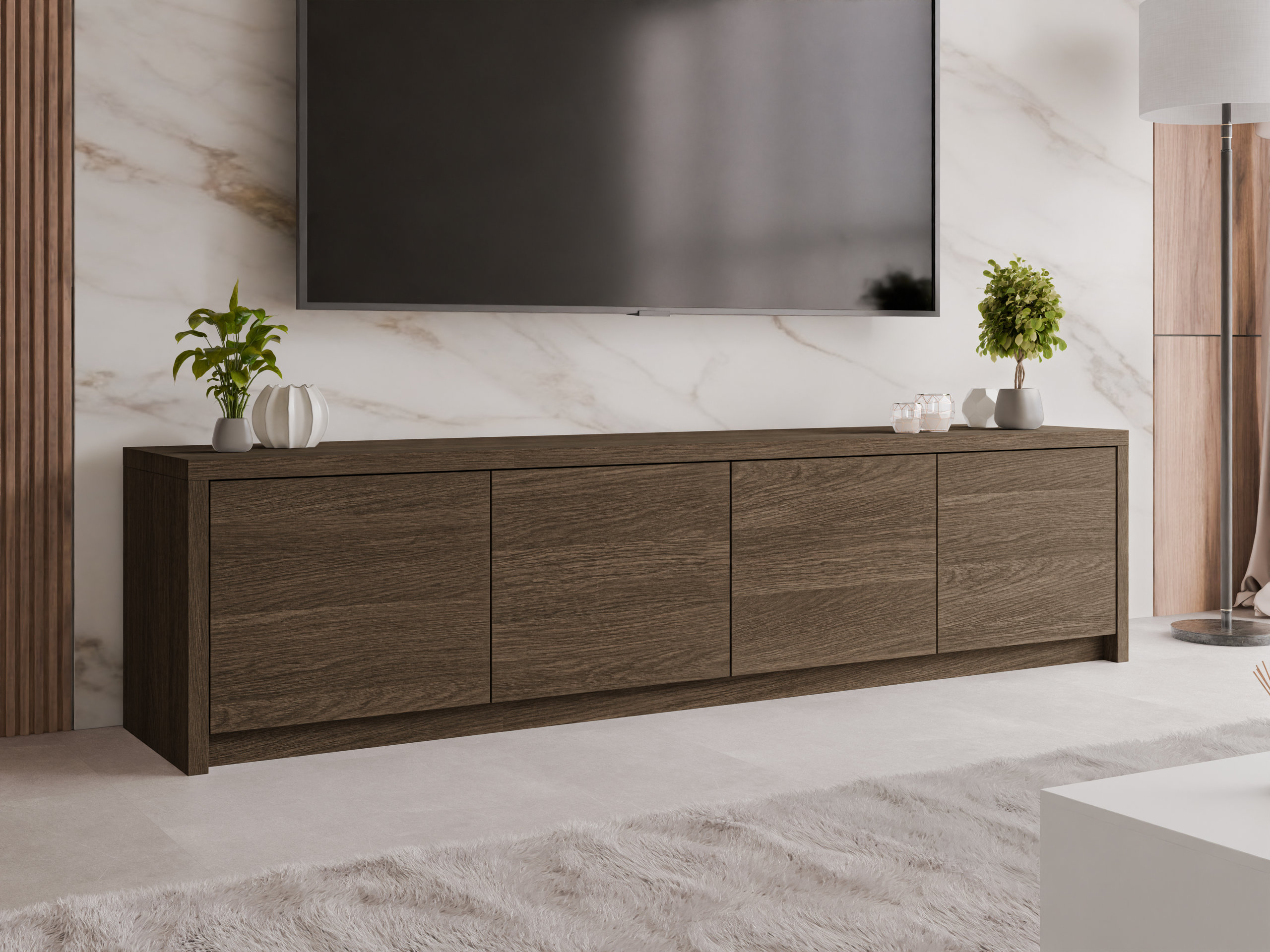 TV stand Lectio (Dark oak)