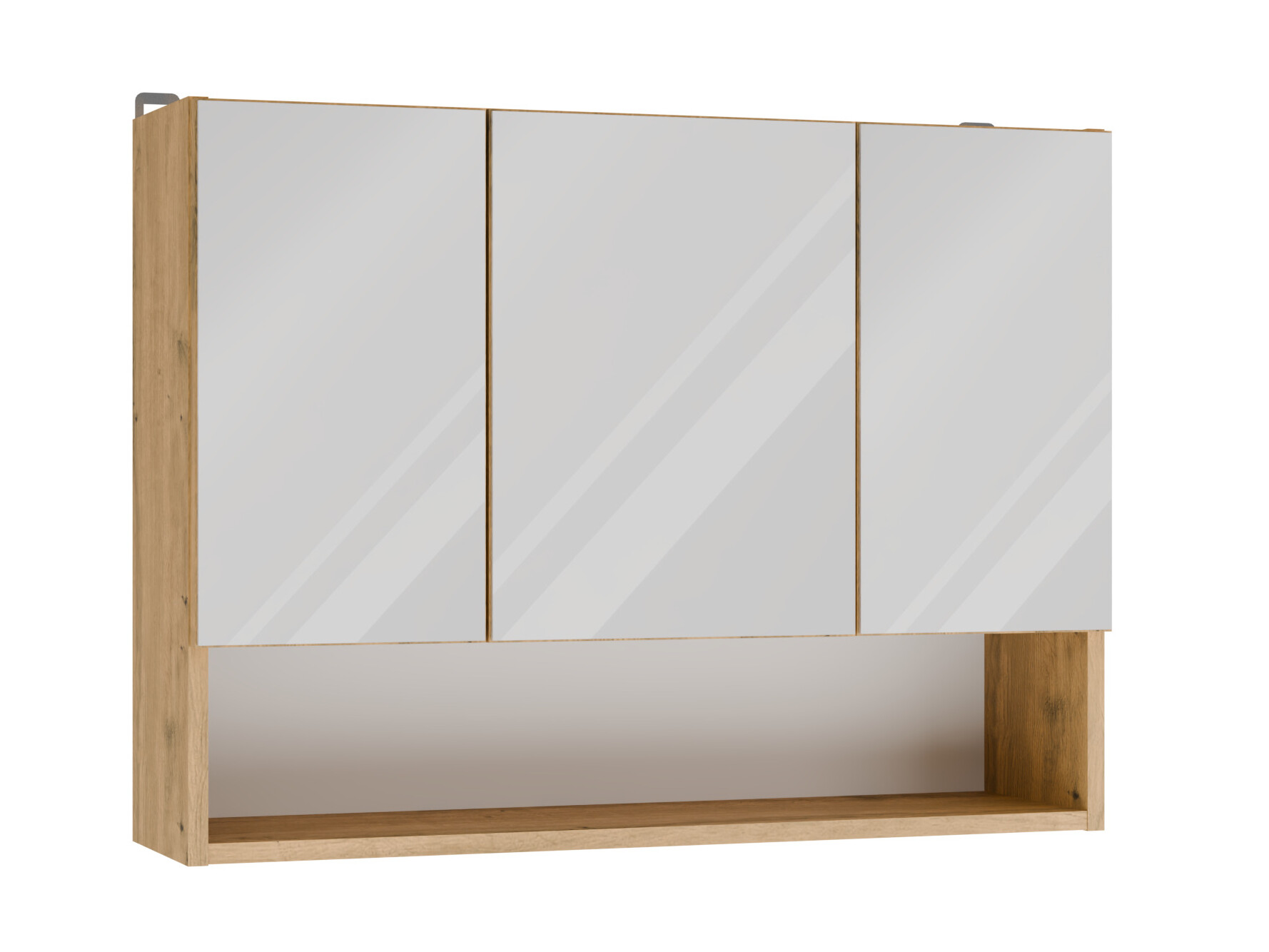 Bathroom mirror cabinet Balelbo 113 (Artisan oak)
