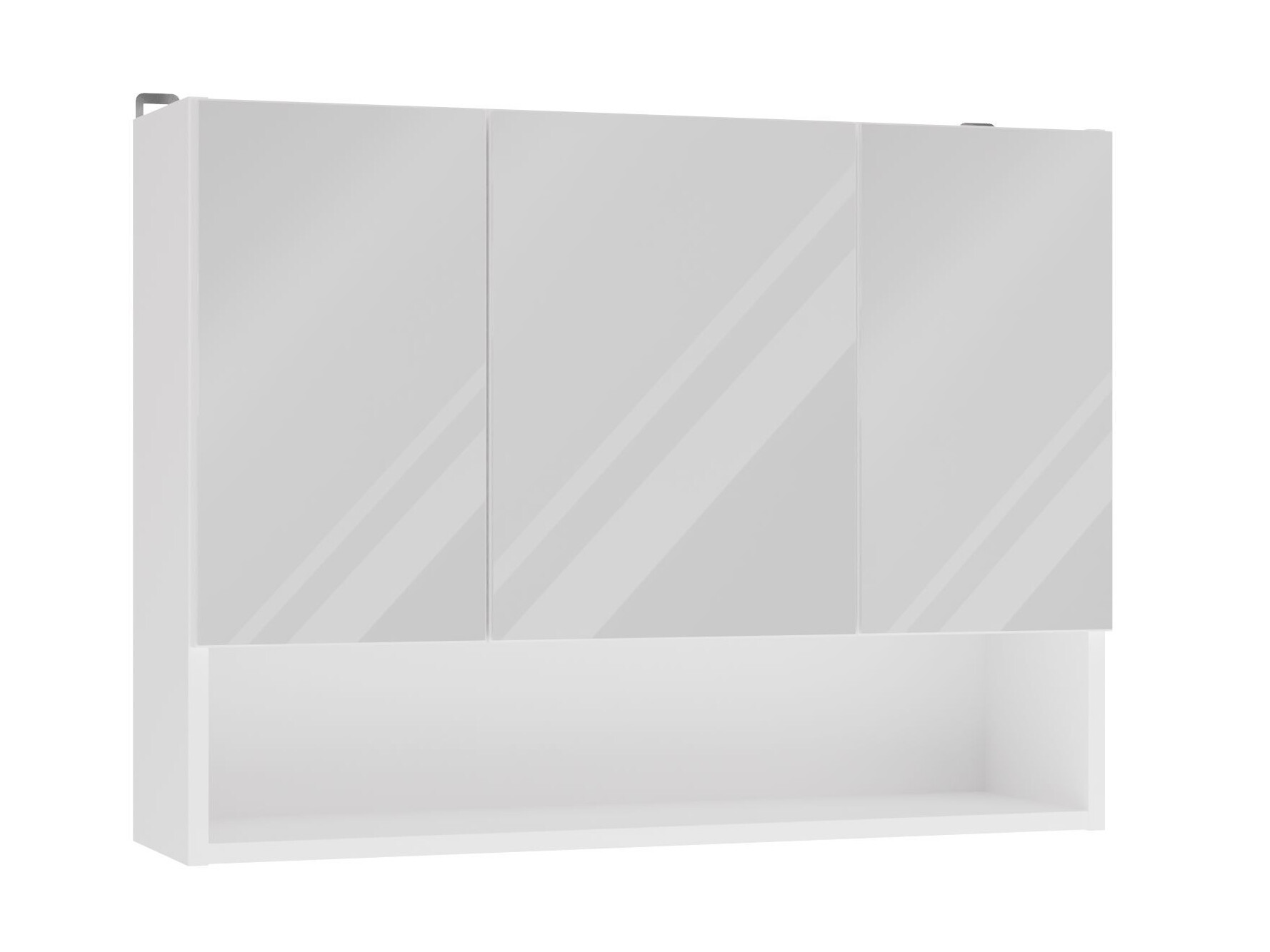 Bathroom mirror cabinet Balelbo 113 (White)