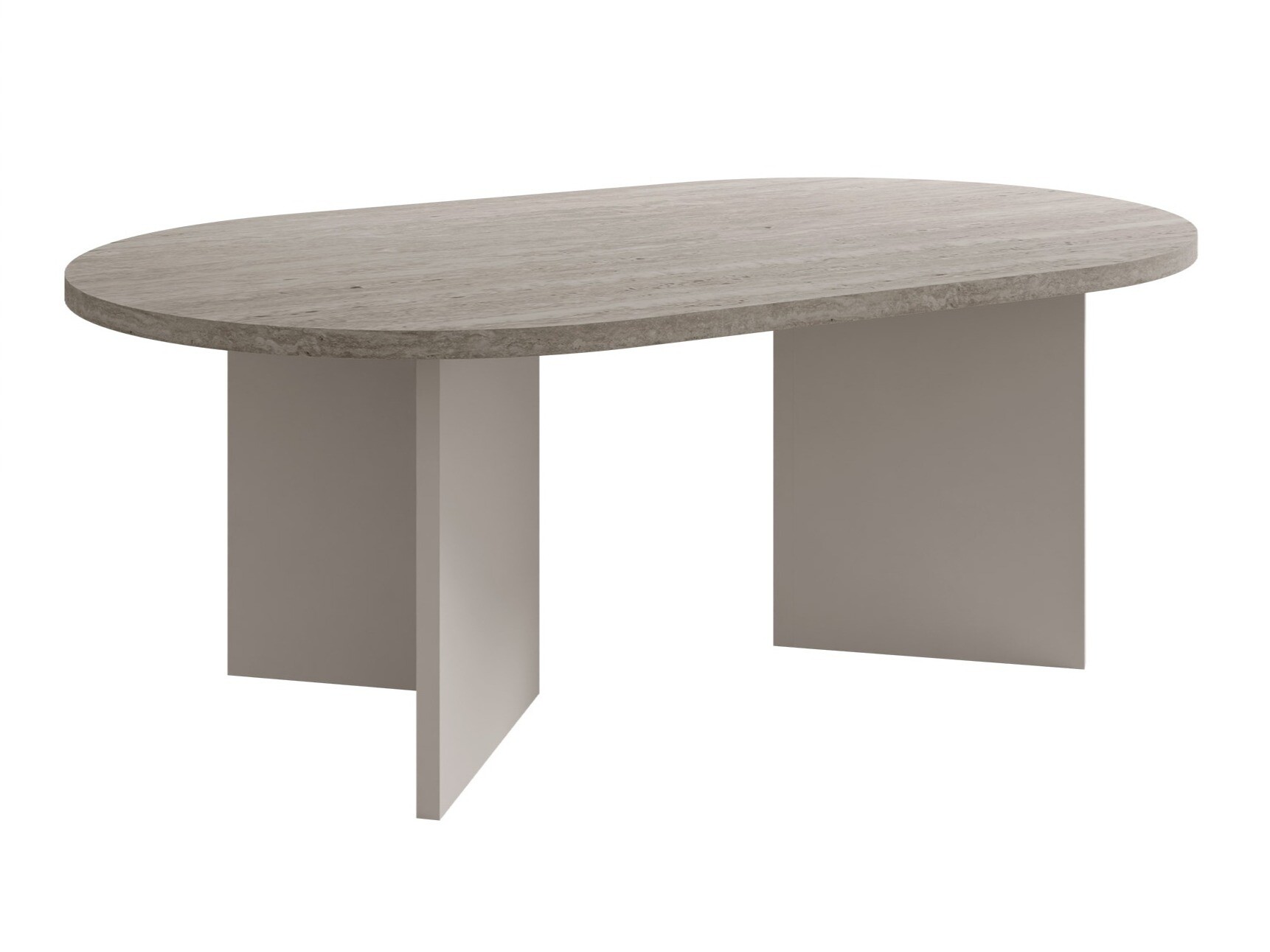 Coffee table Comfivo Fungus (Light Travertine + Beige)