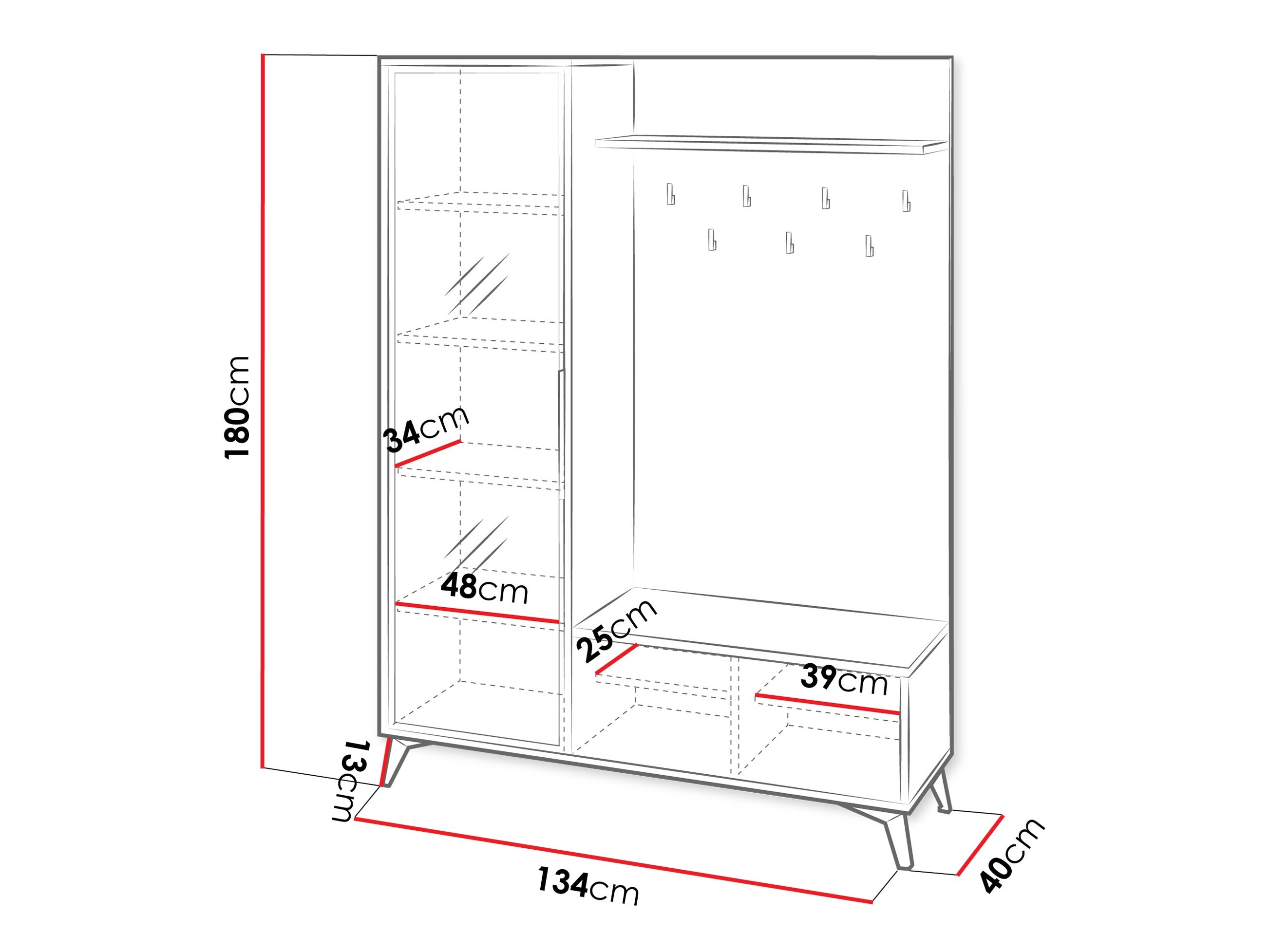 Hallway set Comfivo Citrus I