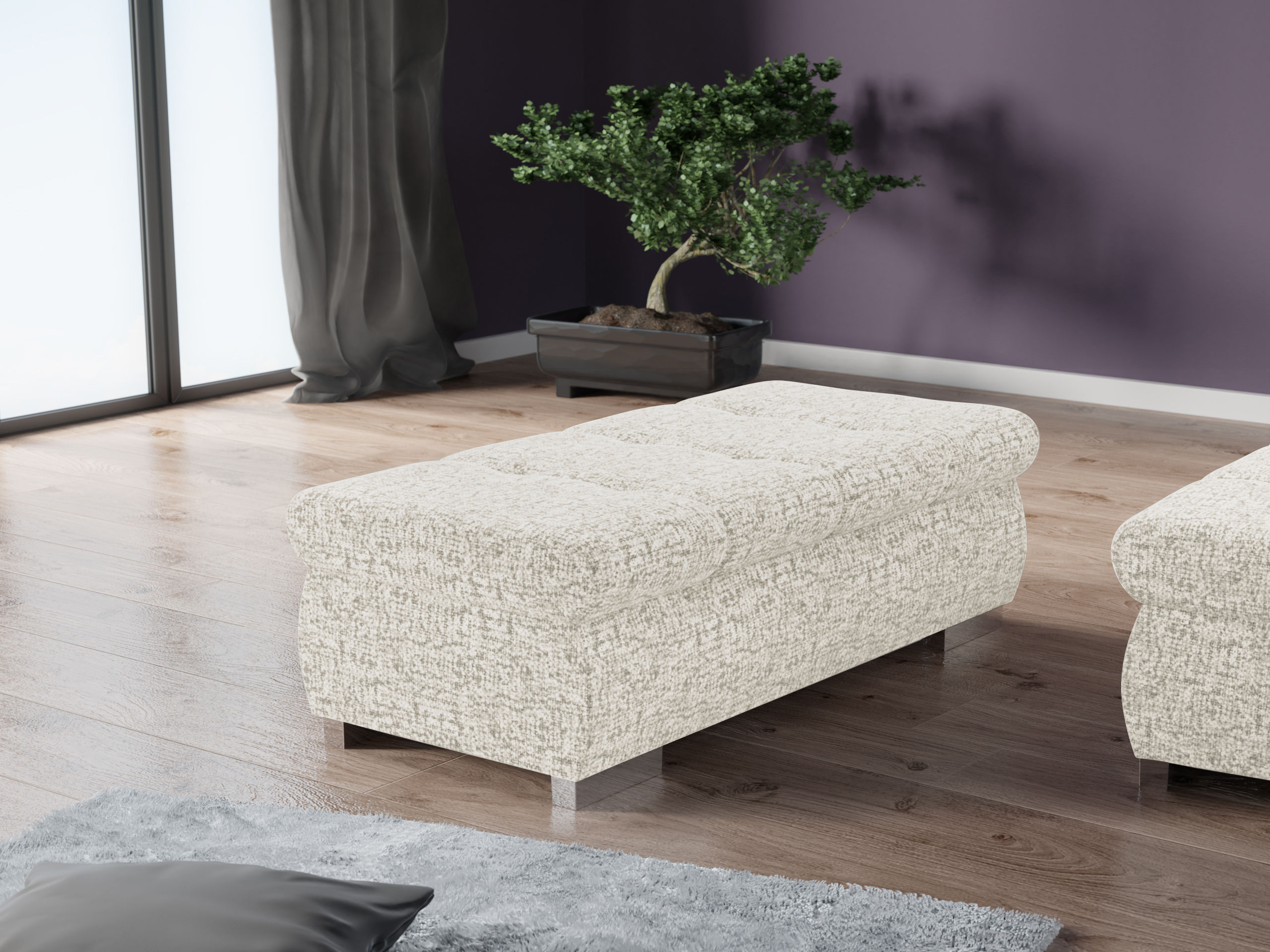 Upholstered bench Comfivo Nitor I (Bella 05)