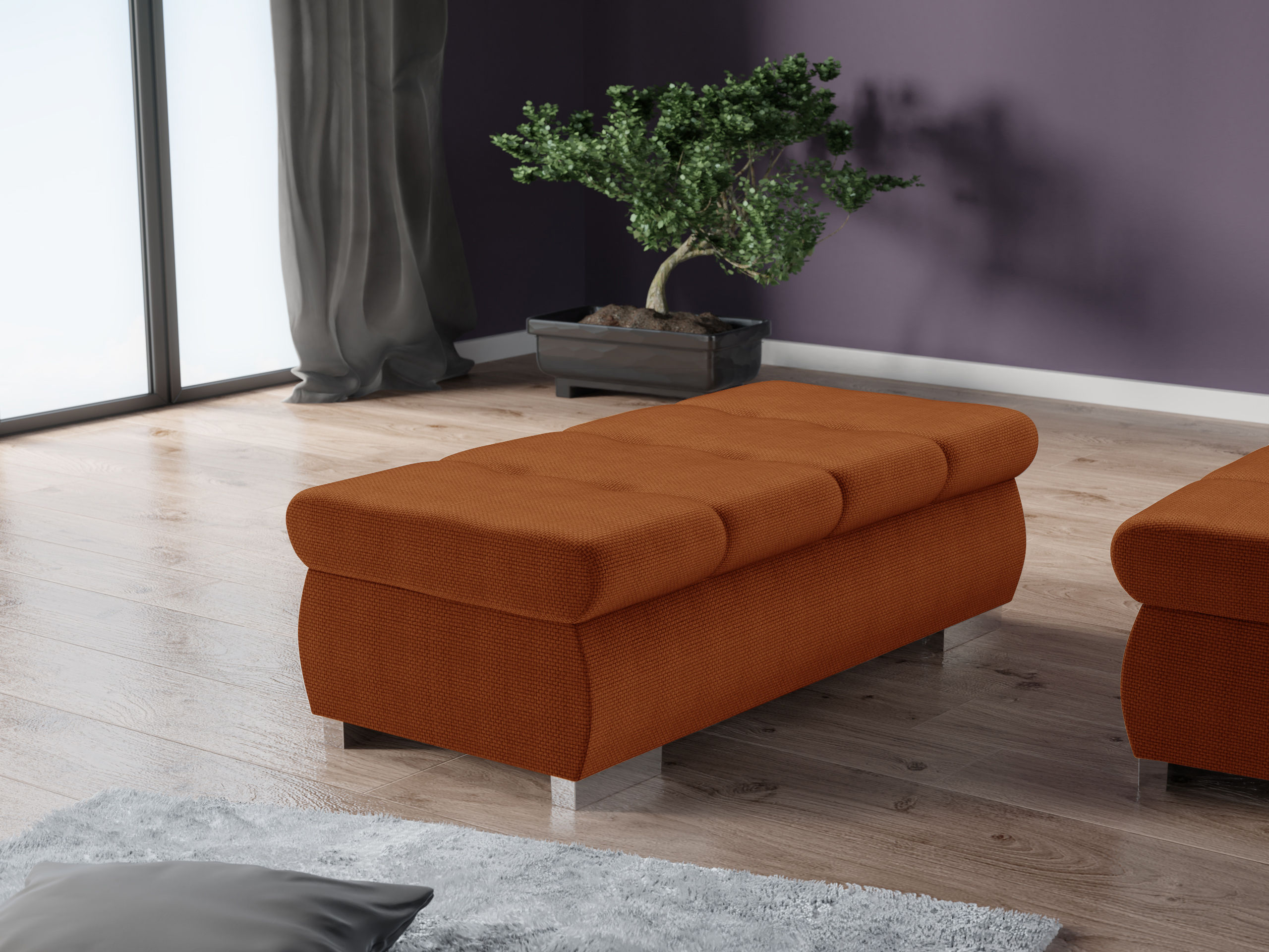 Upholstered bench Comfivo Nitor I (Flow 09)