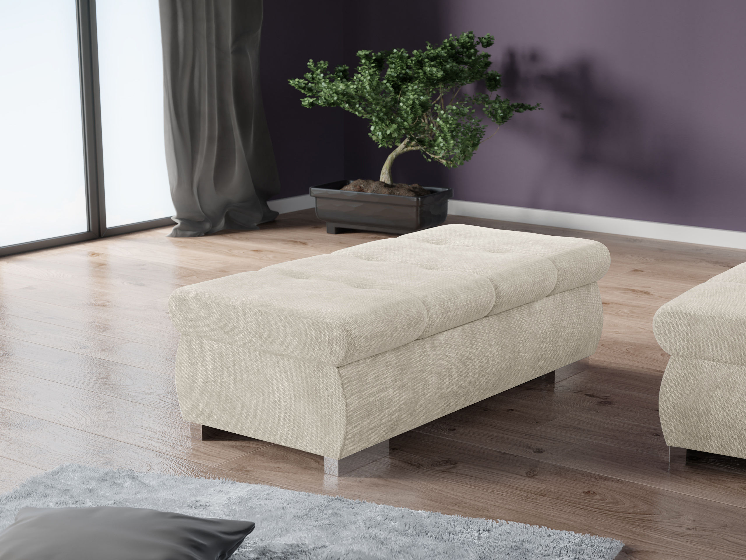 Upholstered bench Comfivo Nitor I (Lumo 55)