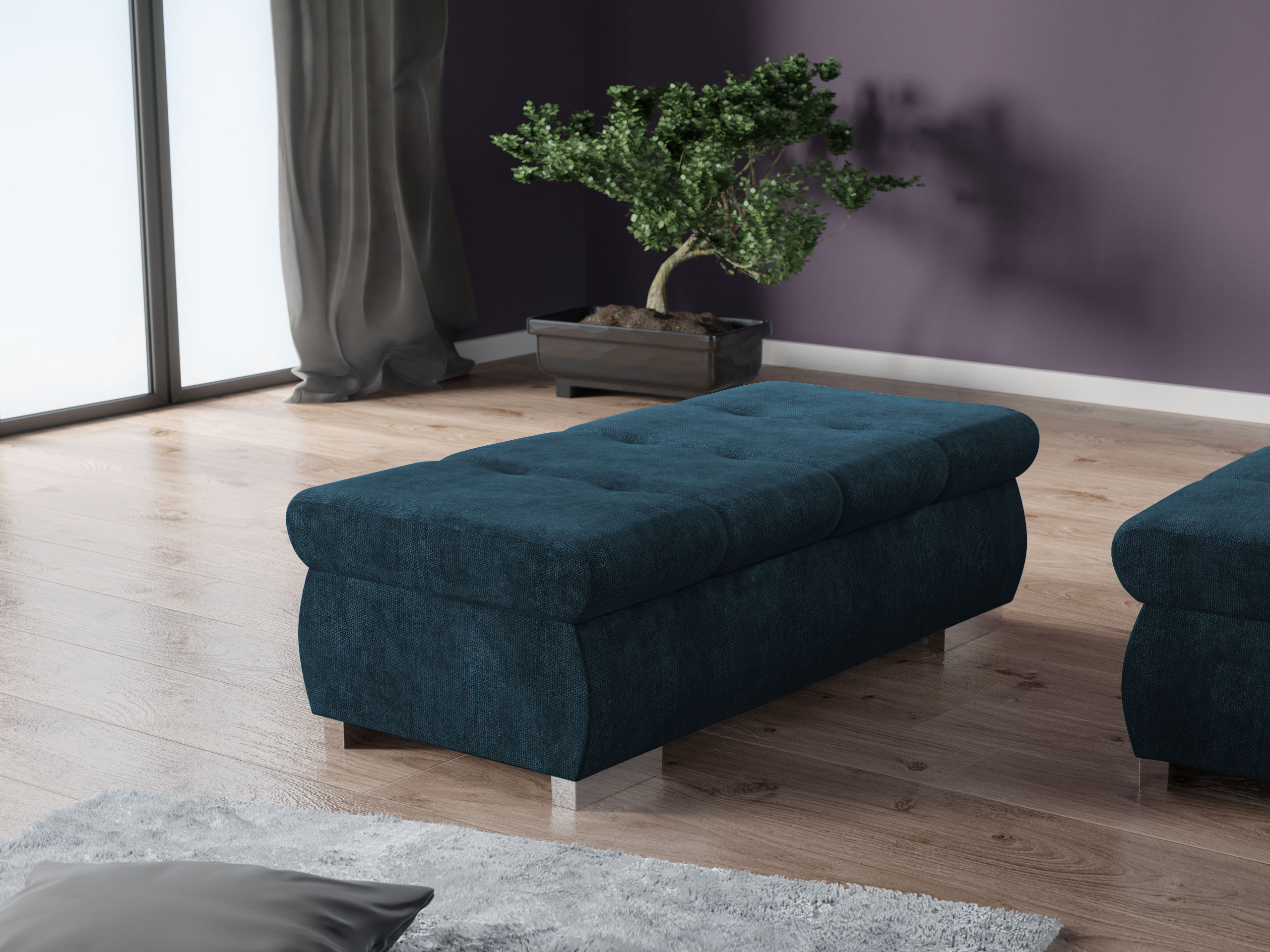 Upholstered bench Comfivo Nitor I (Margo 227.10)