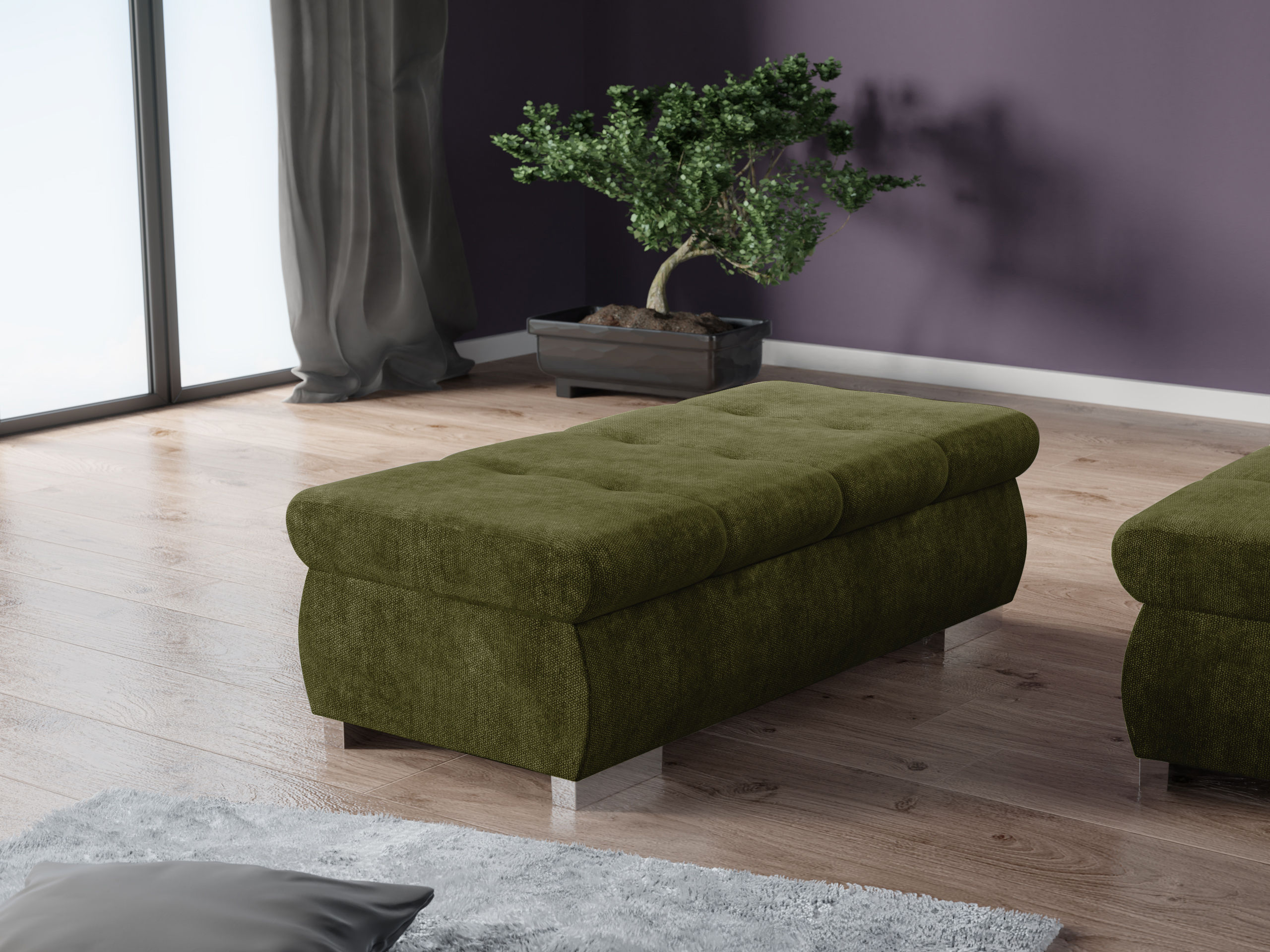 Upholstered bench Comfivo Nitor I (Margo 227.11)