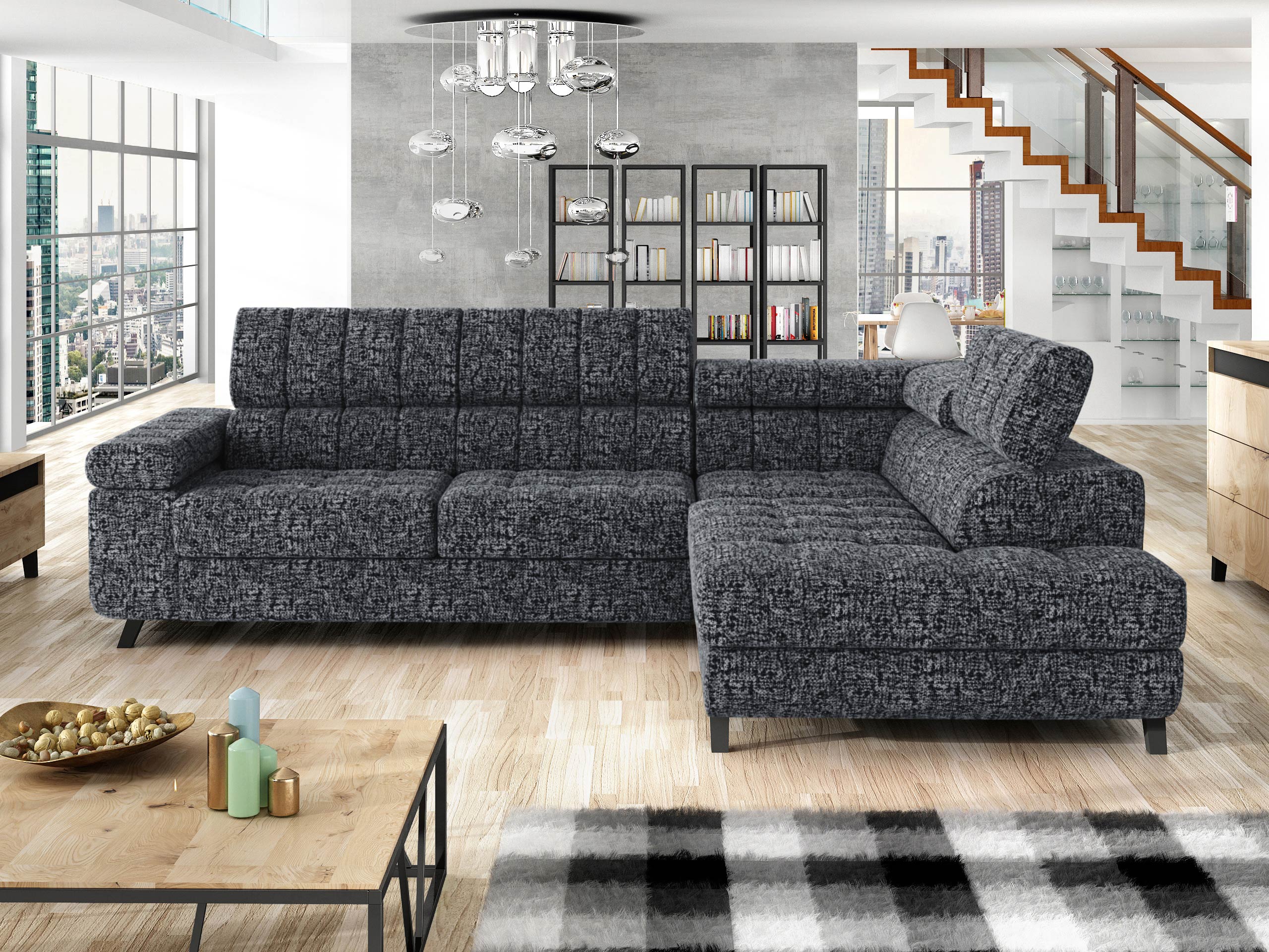 Corner sofa Comfivo Agnus (Bella 20)
