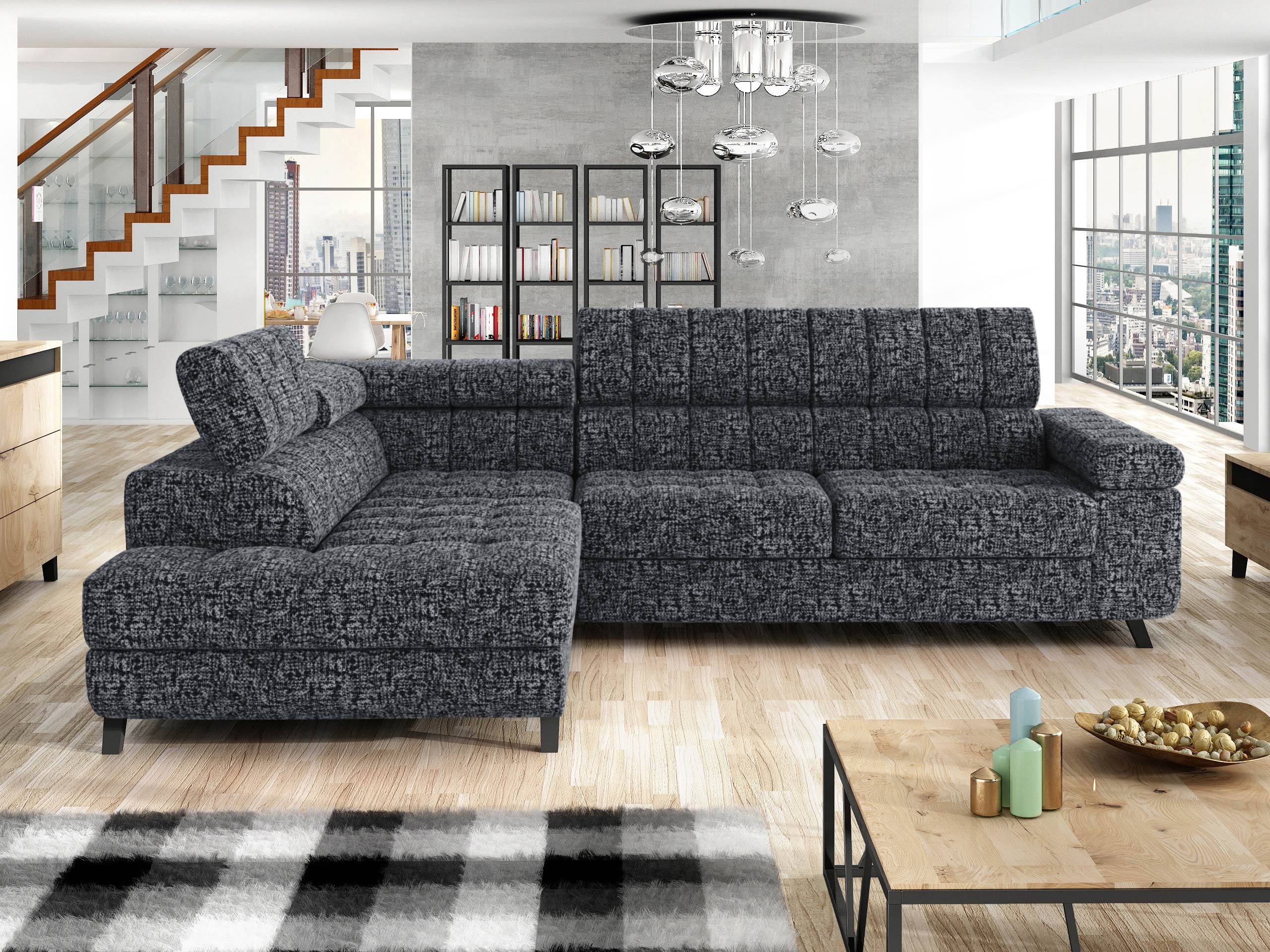 Corner sofa Comfivo Agnus (Bella 20)