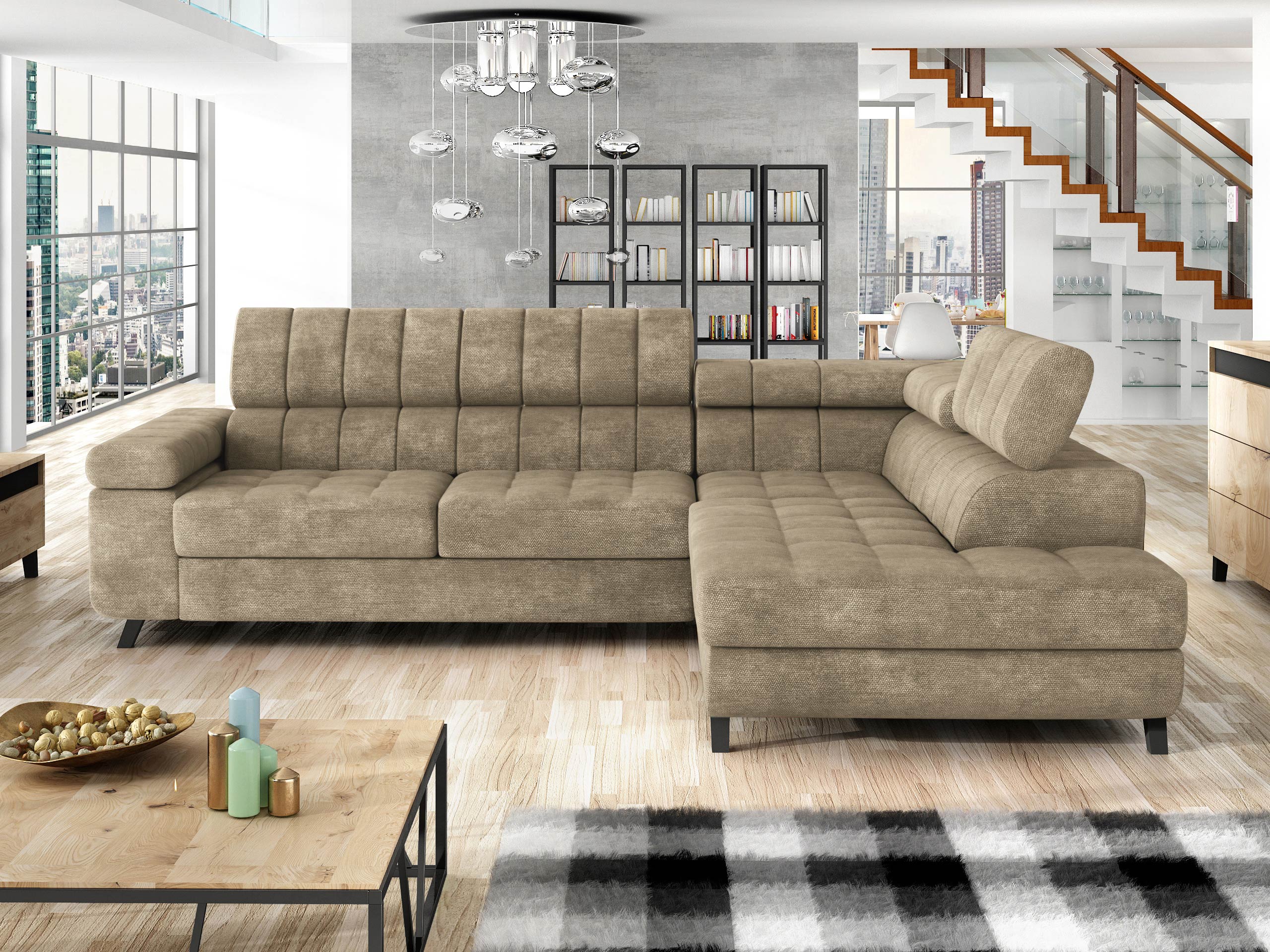 Corner sofa Comfivo Agnus (Lumo 30)