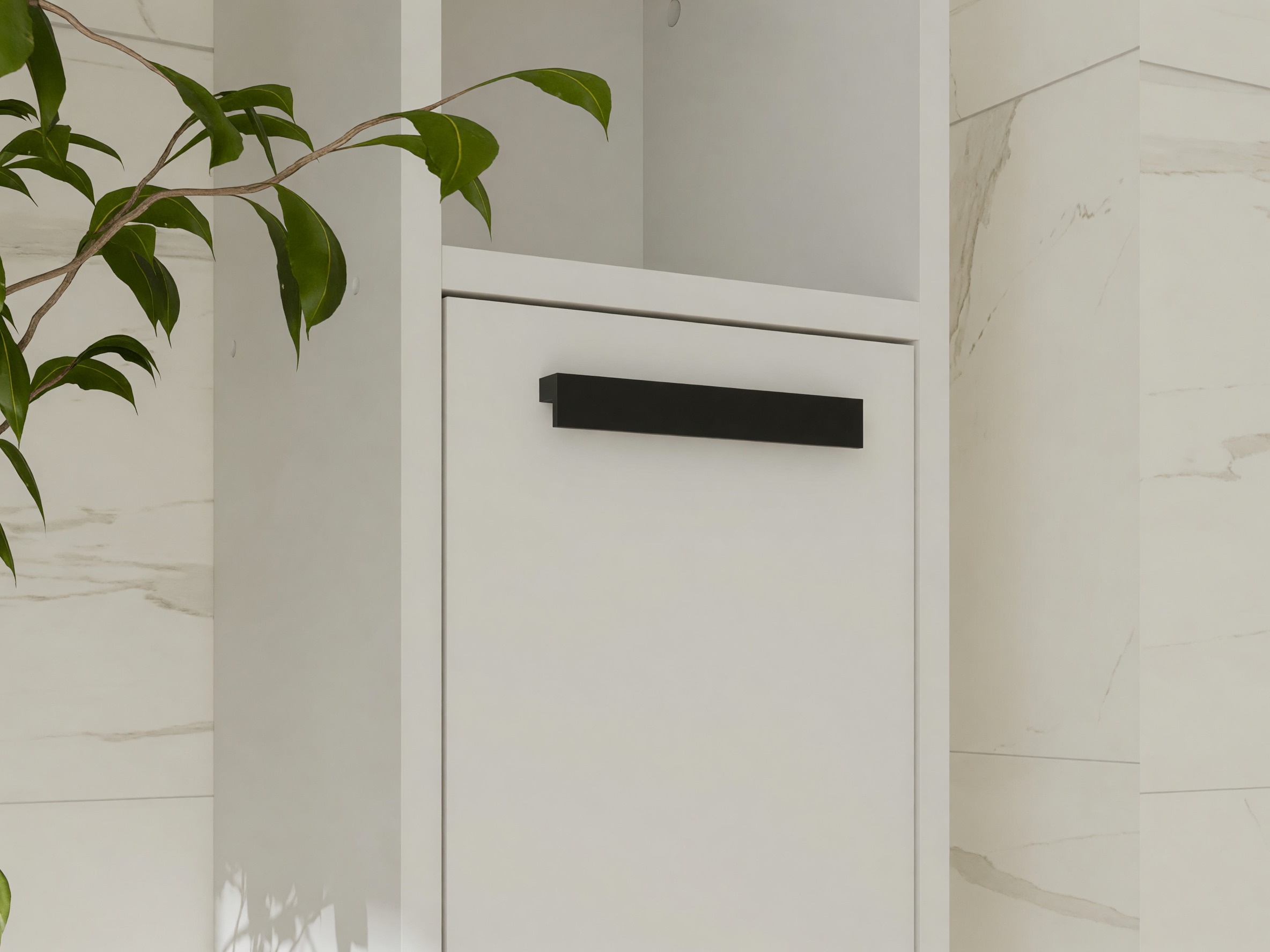 Bathroom shelf Mandeville 381 (White)