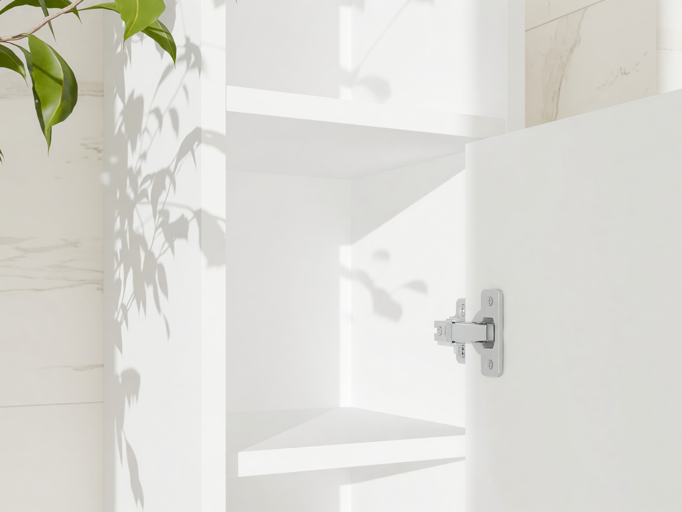Bathroom shelf Mandeville 381 (White)