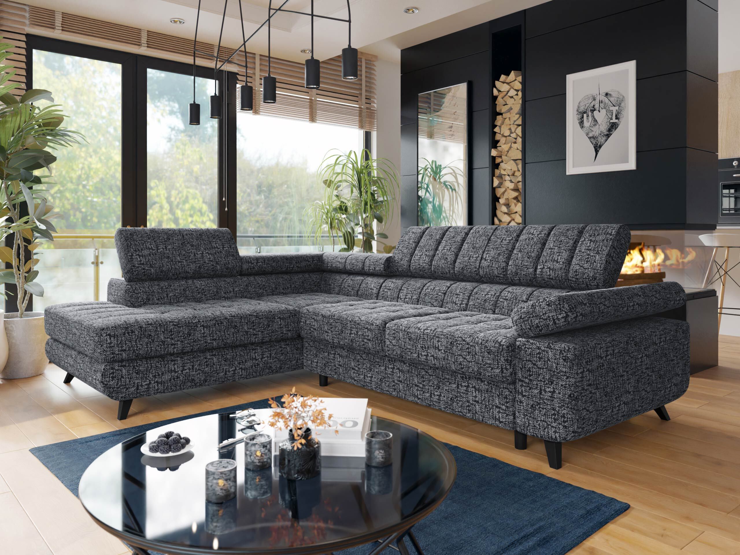 Corner sofa Comfivo Agnus (Bella 20)