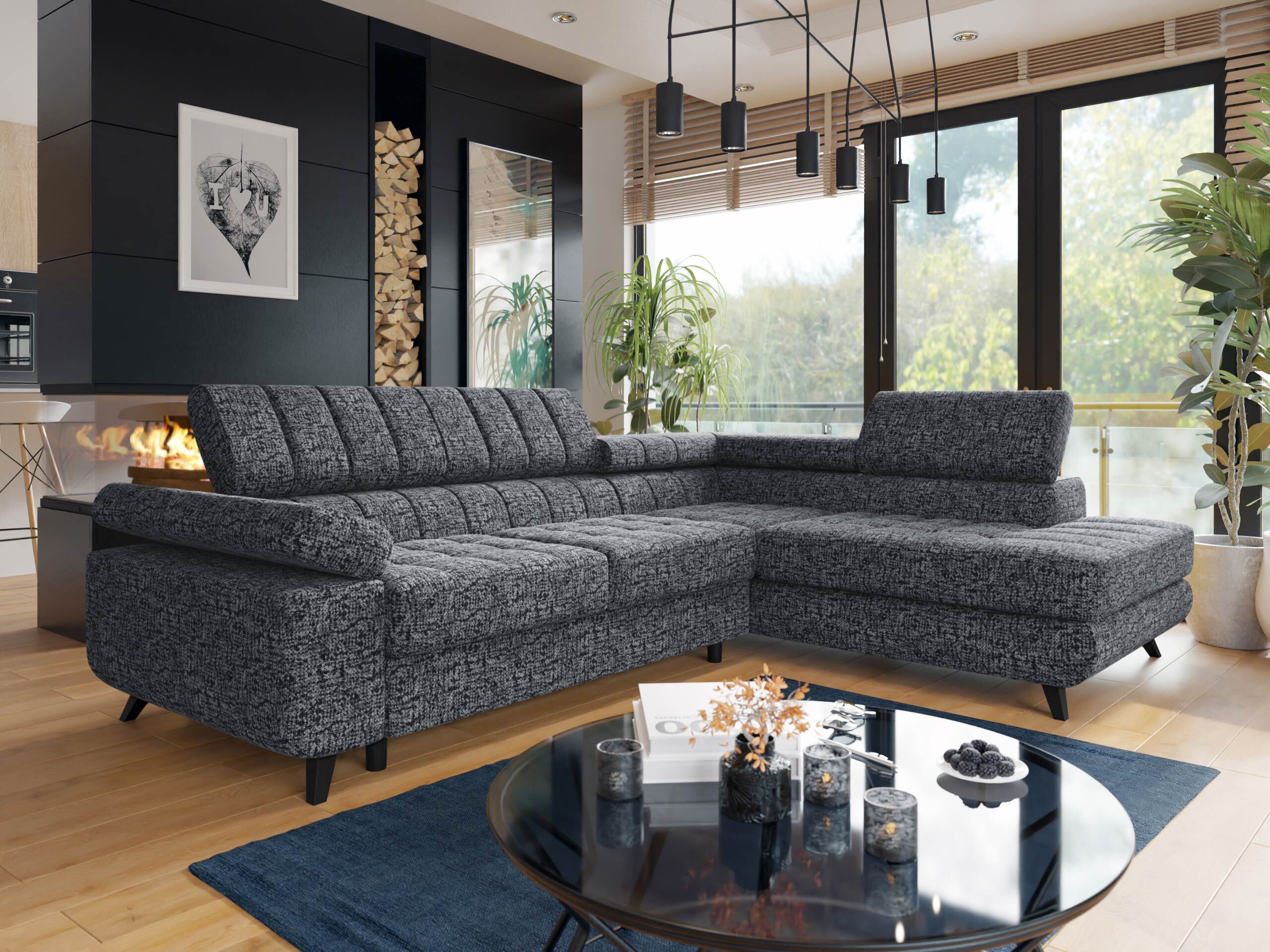 Corner sofa Comfivo Agnus (Bella 20)