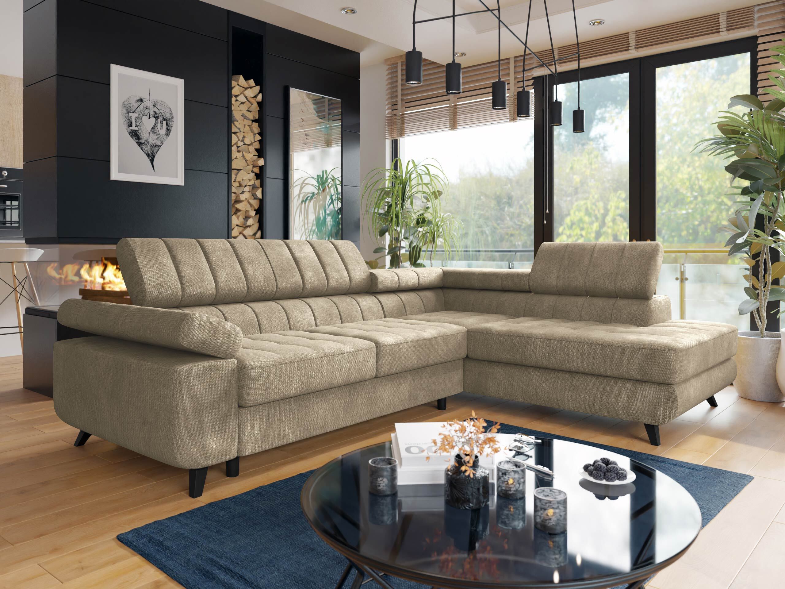 Corner sofa Comfivo Agnus (Lumo 30)