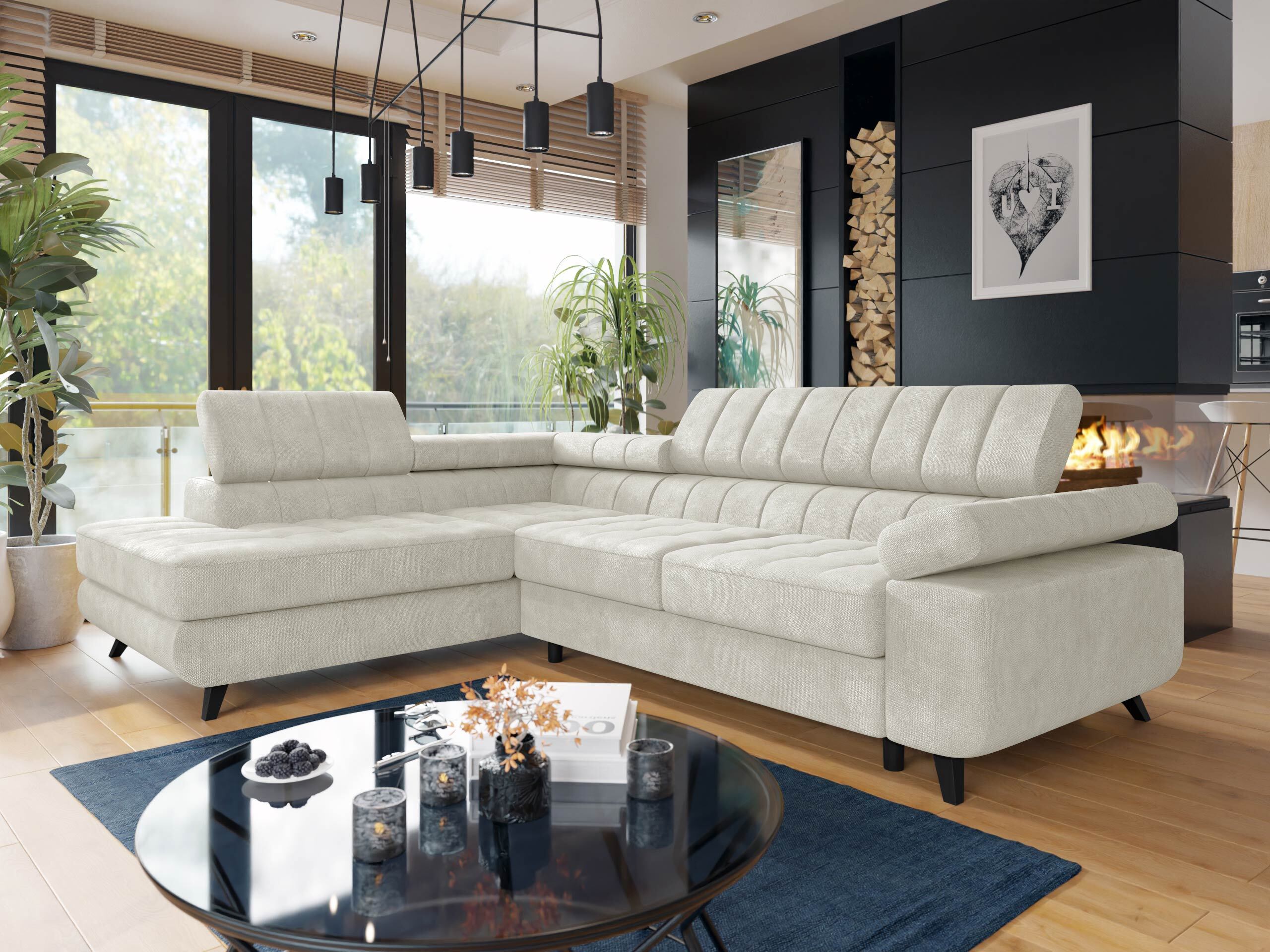 Corner sofa Comfivo Agnus (Lumo 55)