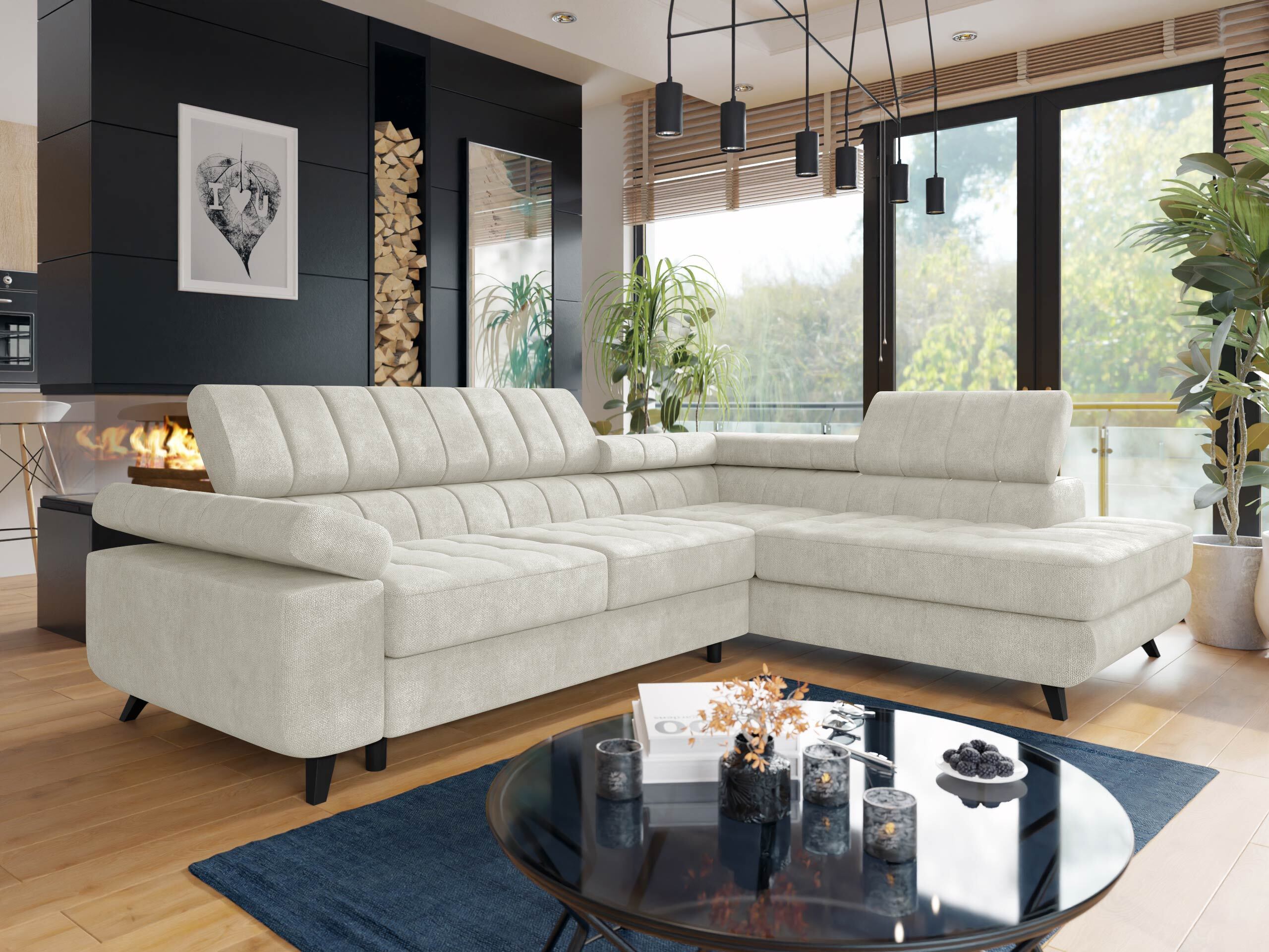 Corner sofa Comfivo Agnus (Lumo 55)