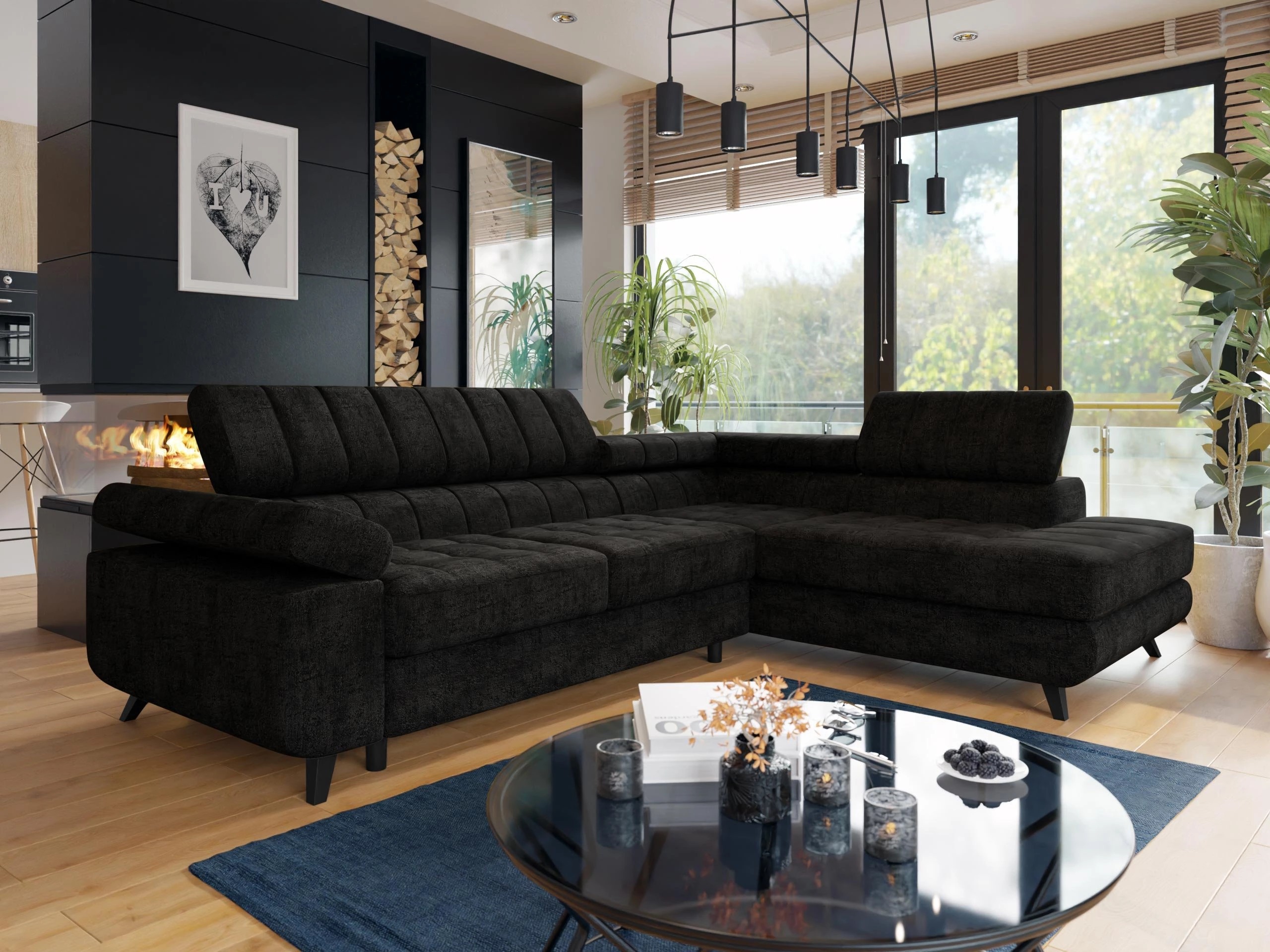 Corner sofa Comfivo Agnus (Miu 2056)