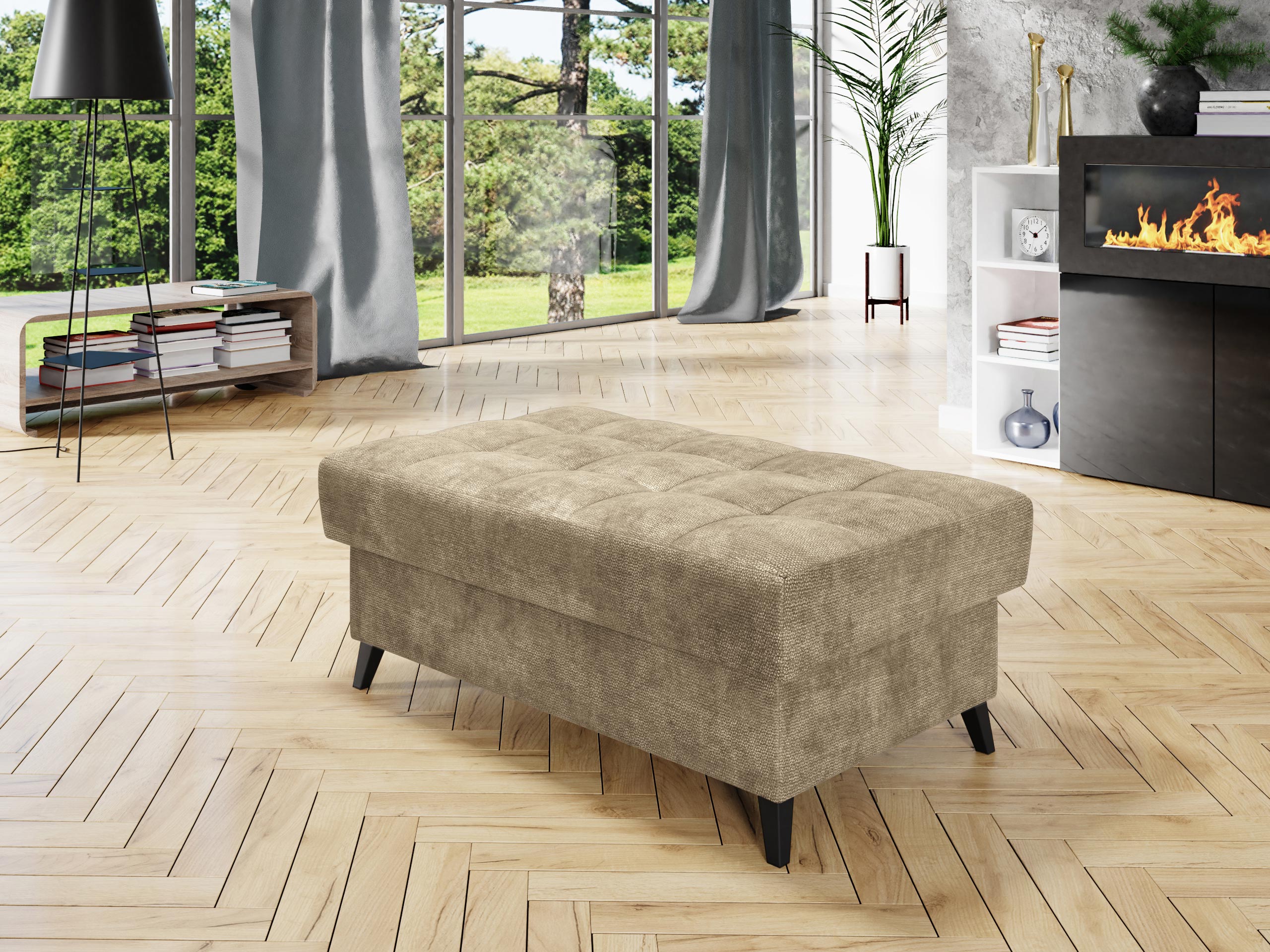 Upholstered bench Comfivo Agnus (Lumo 30)