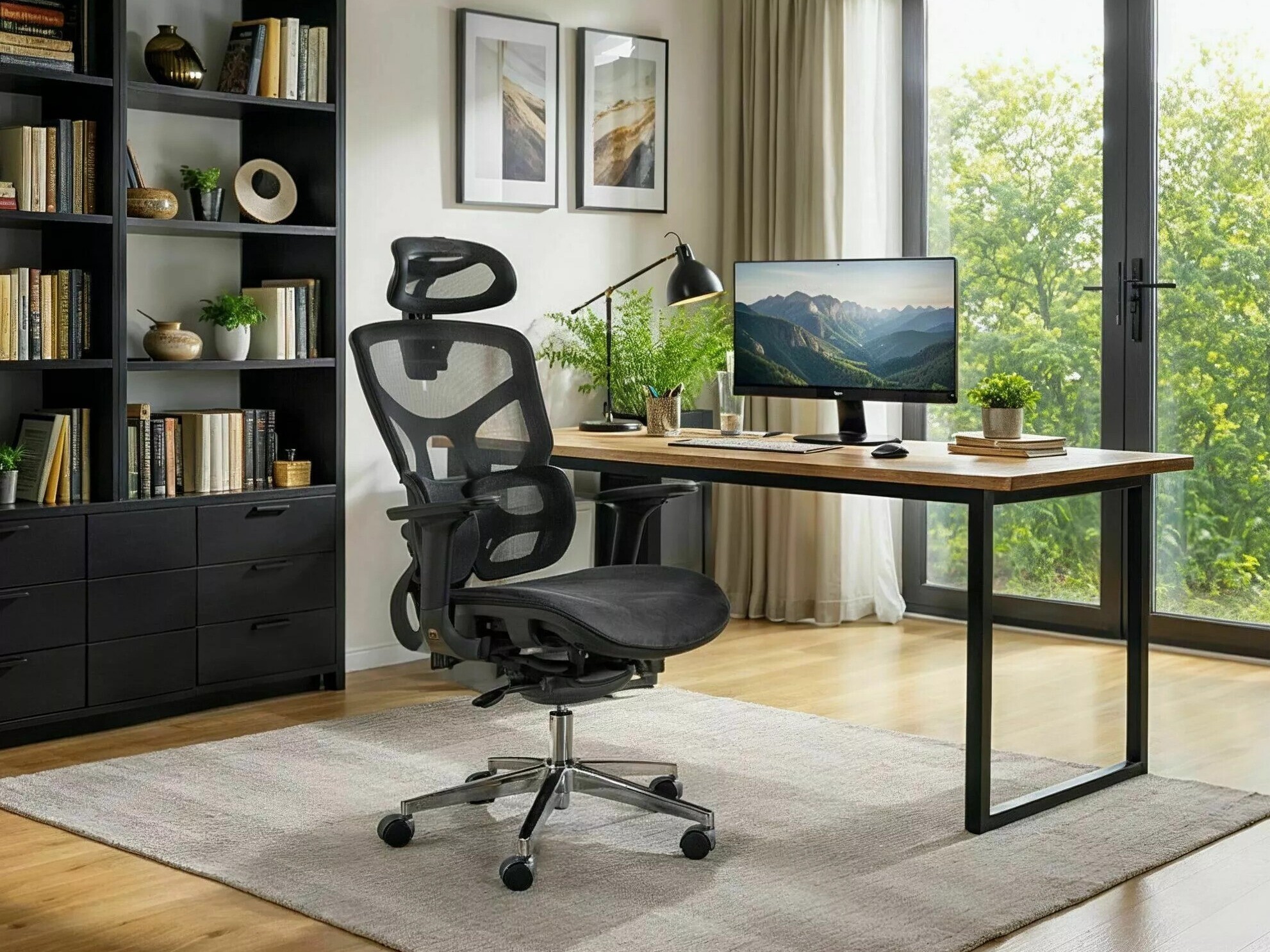 Office chair Detroit 1038 (Black)