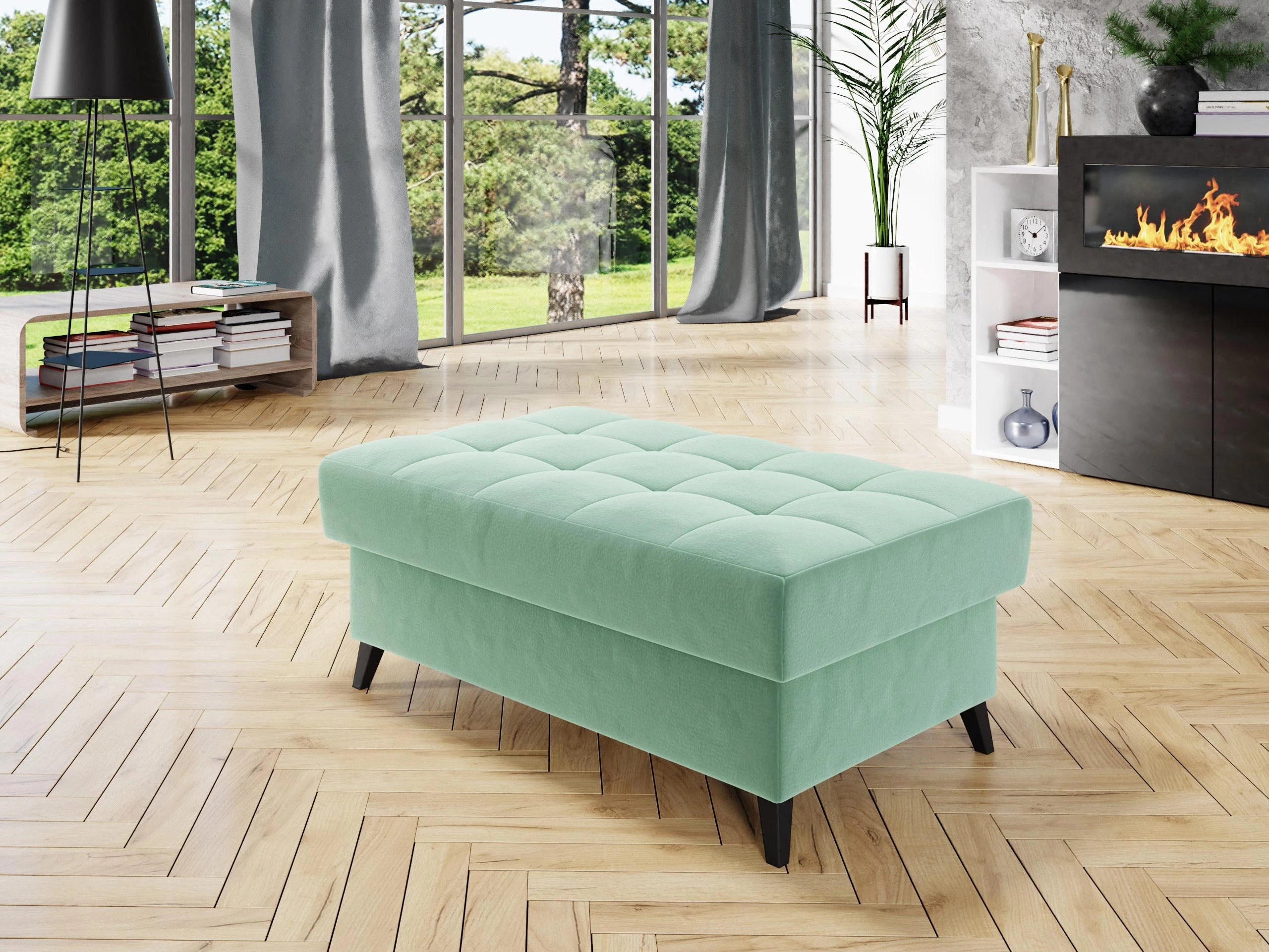 Upholstered bench Comfivo Agnus (Magic Velvet 2227)