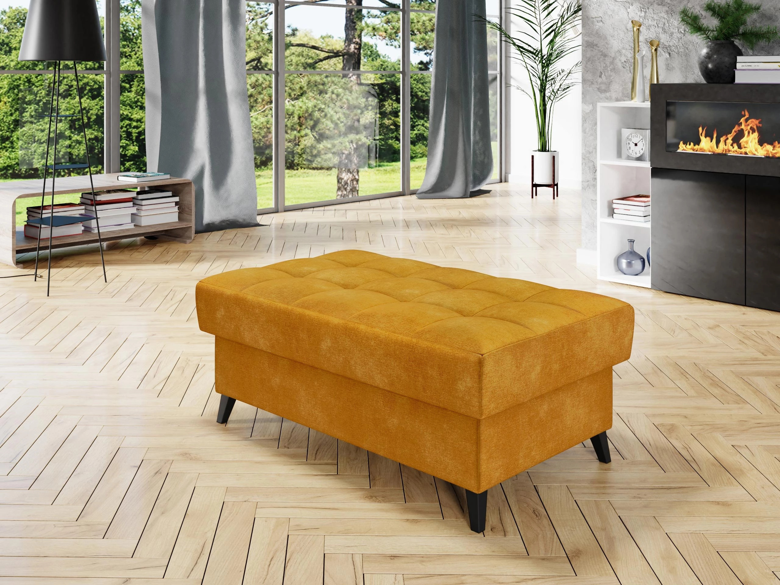 Upholstered bench Comfivo Agnus (Wave 05)