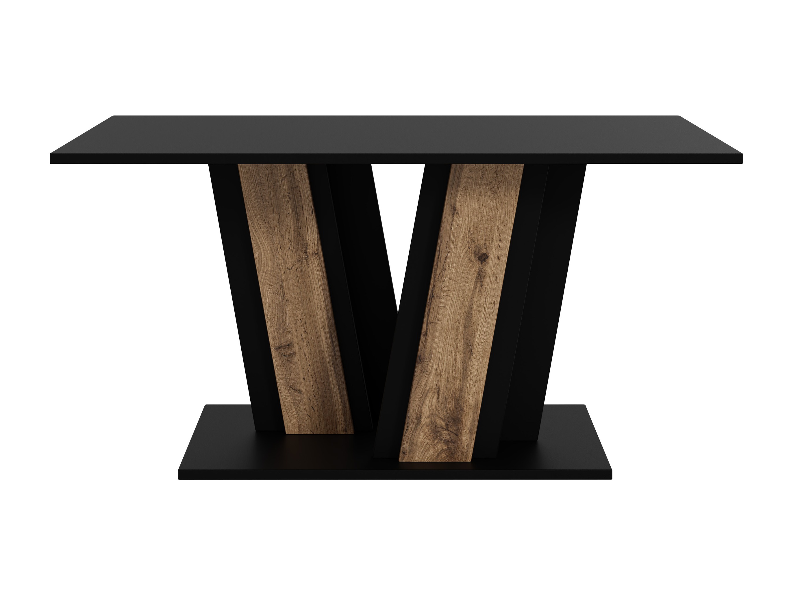 Coffee table Goodyear 138 (Black + Wotan Oak)