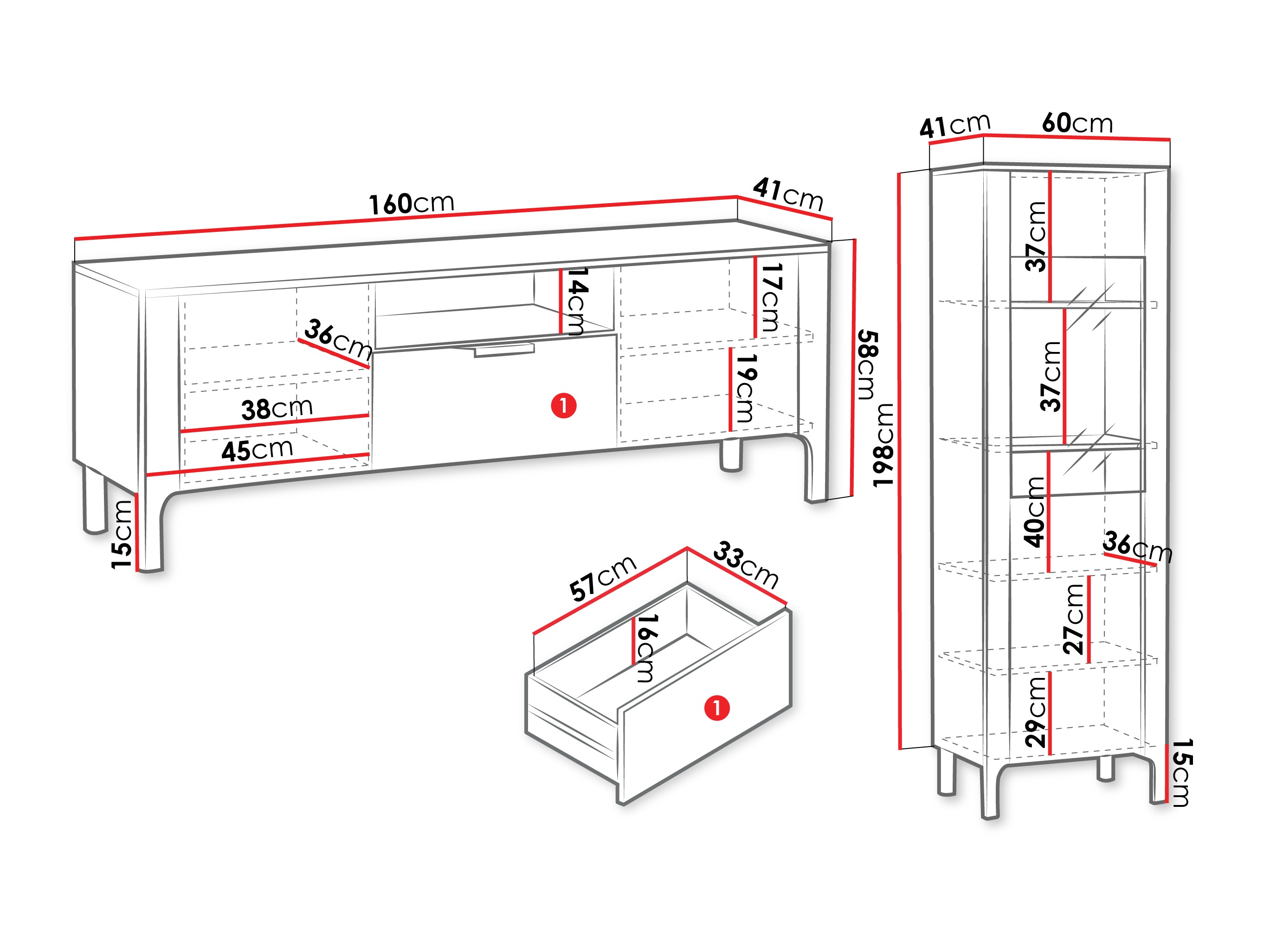 Living room set Camdela 105